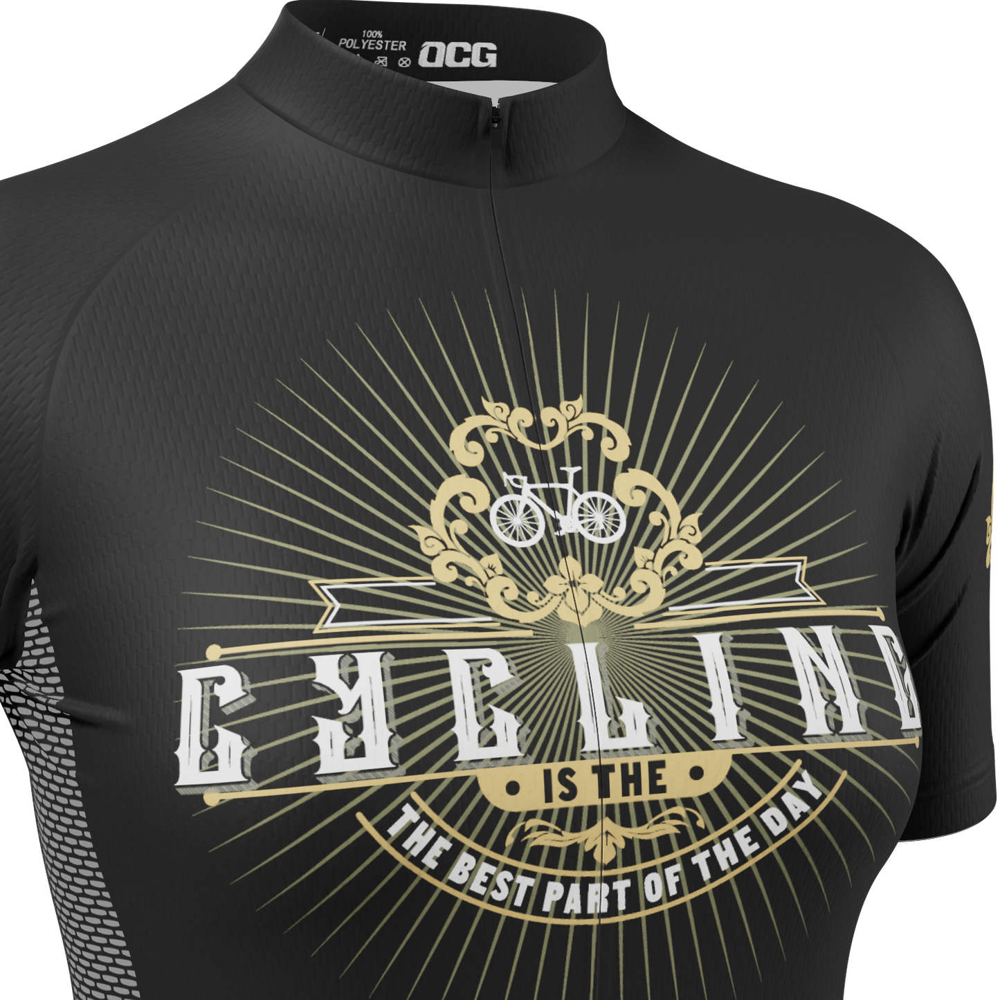Women's Cycling Is The Best Part Of The Day Short Sleeve Cycling Jersey
