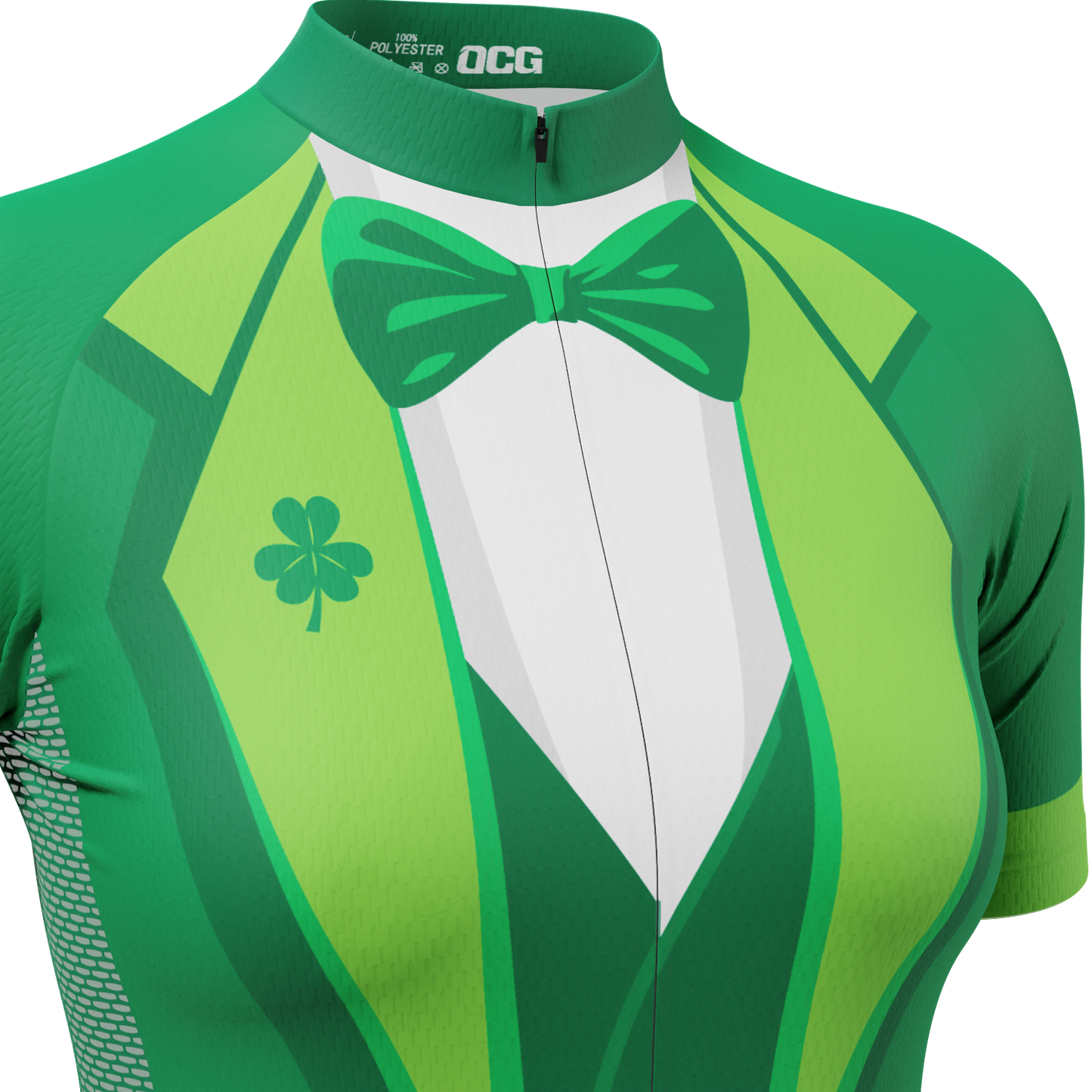 Women's Leprechaun Short Sleeve Cycling Jersey