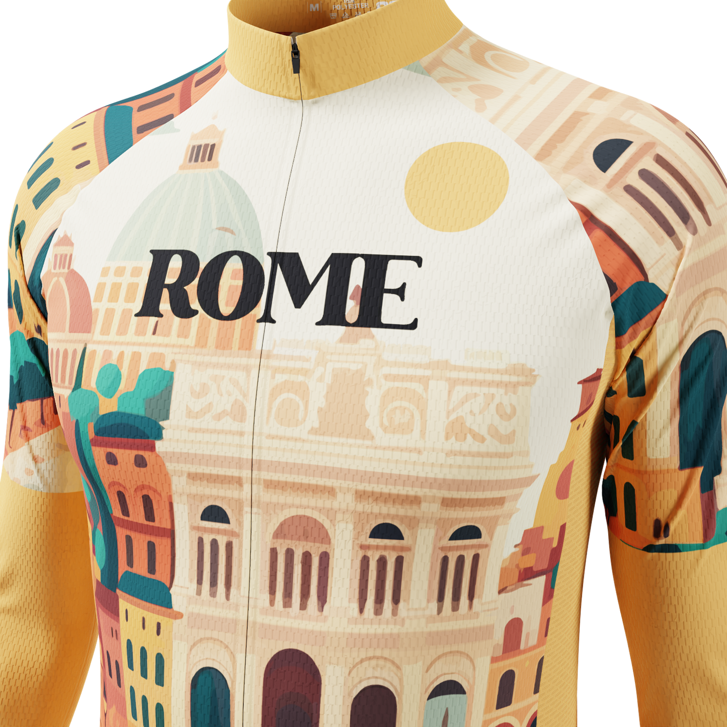Men's Around The World - Rome Long Sleeve Cycling Jersey