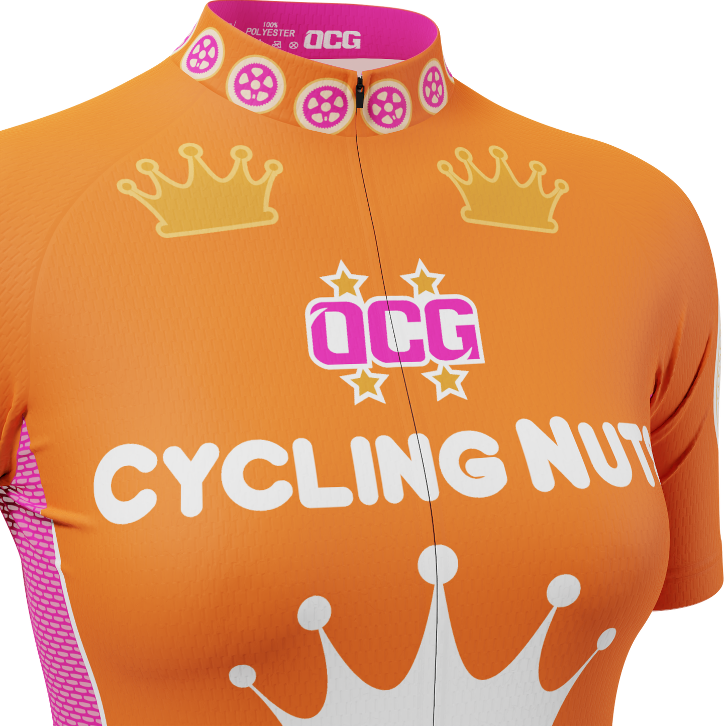Women's Cycling Nuts Short Sleeve Cycling Jersey