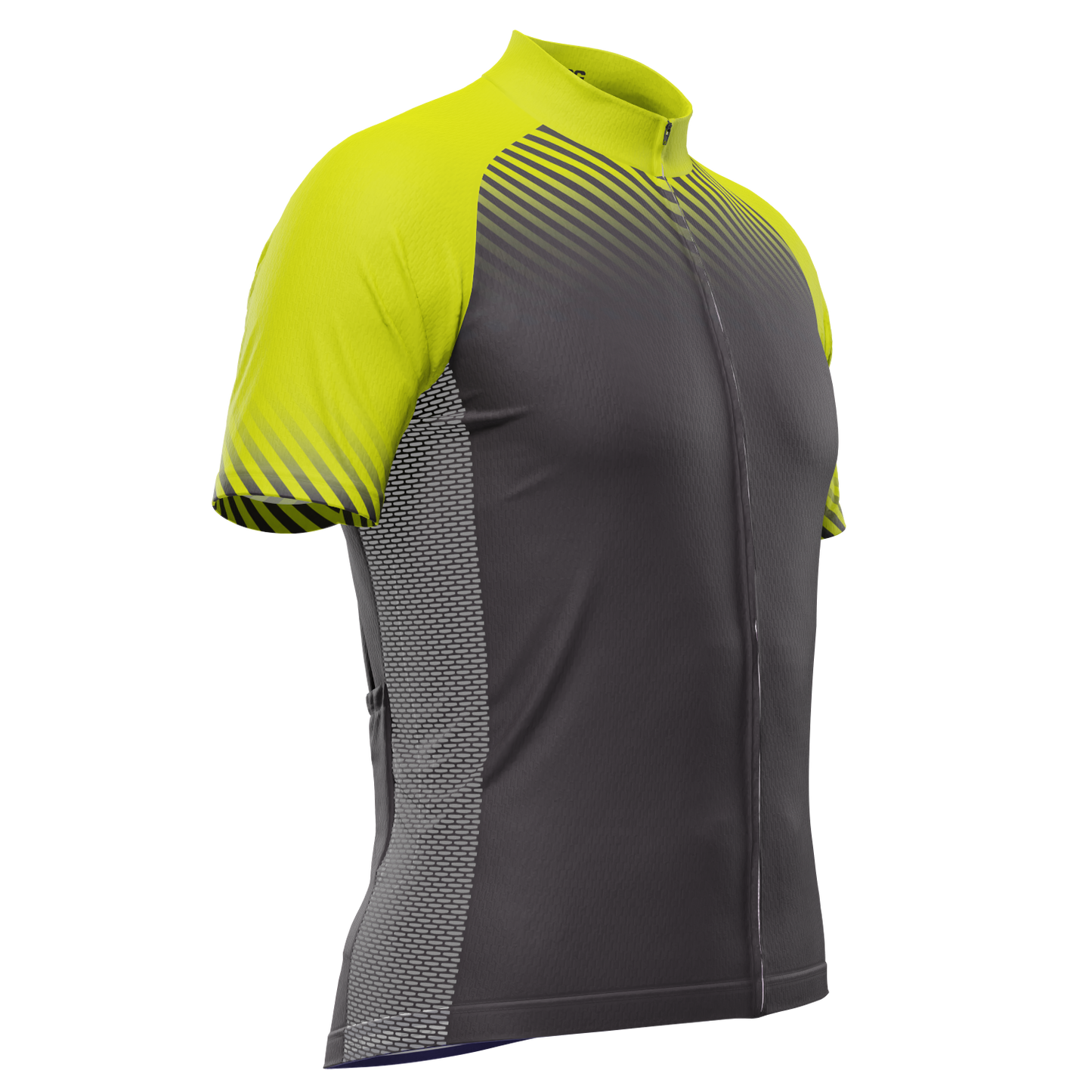 Men's Steadfast Stripes Short Sleeve Cycling Jersey