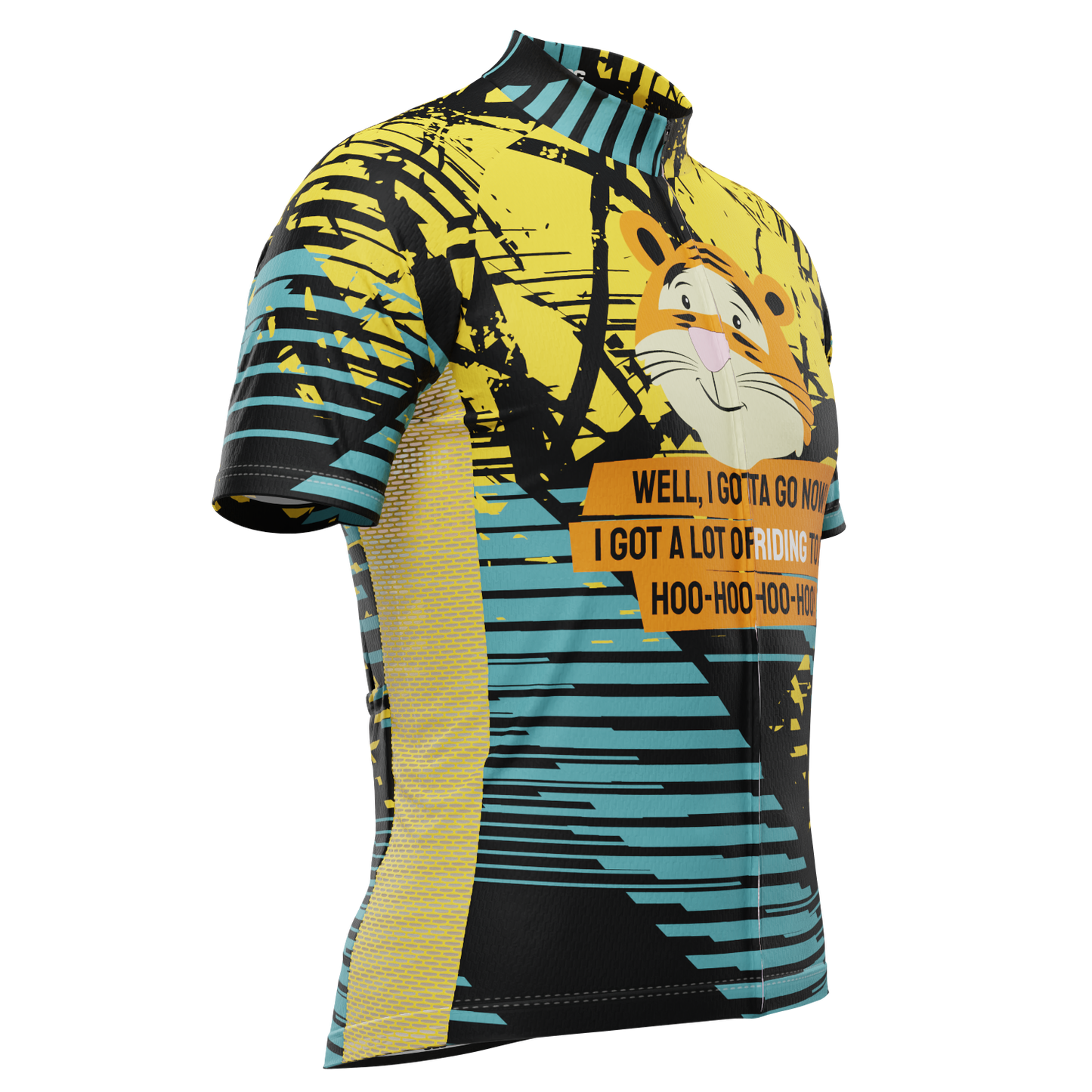Men's Tigger Ridding Short Sleeve Cycling Jersey