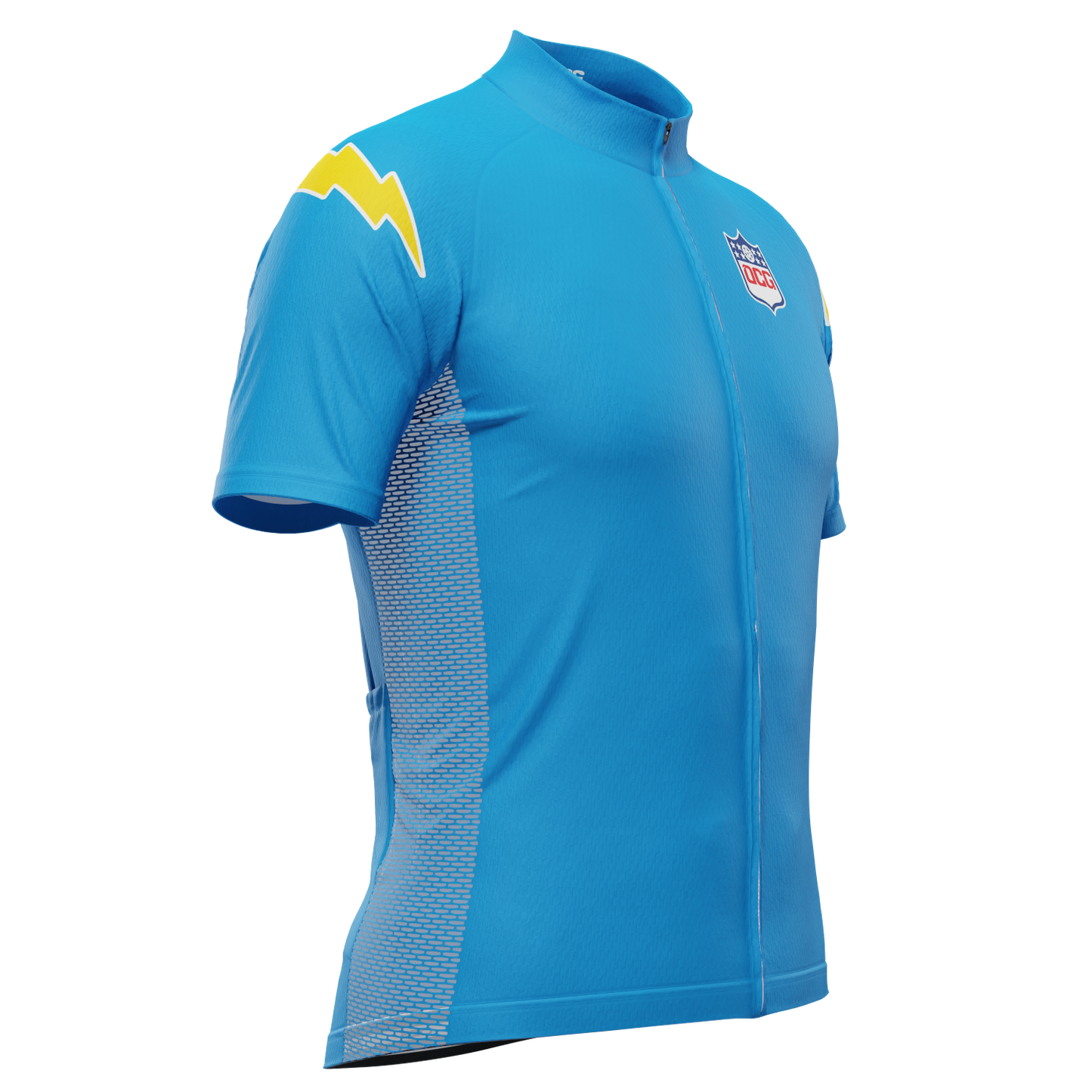 Men's Charger Football Short Sleeve Cycling Jersey