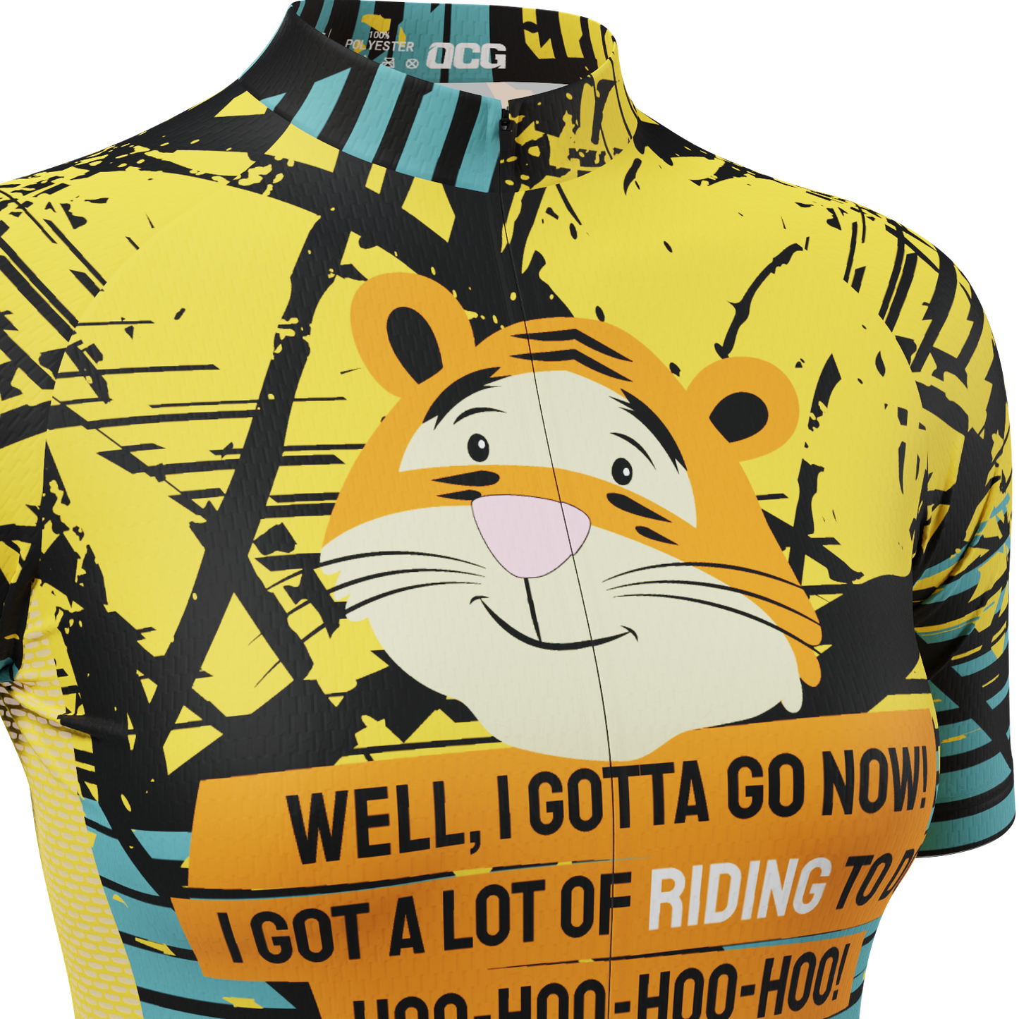 Women's Tigger Ridding Short Sleeve Cycling Jersey