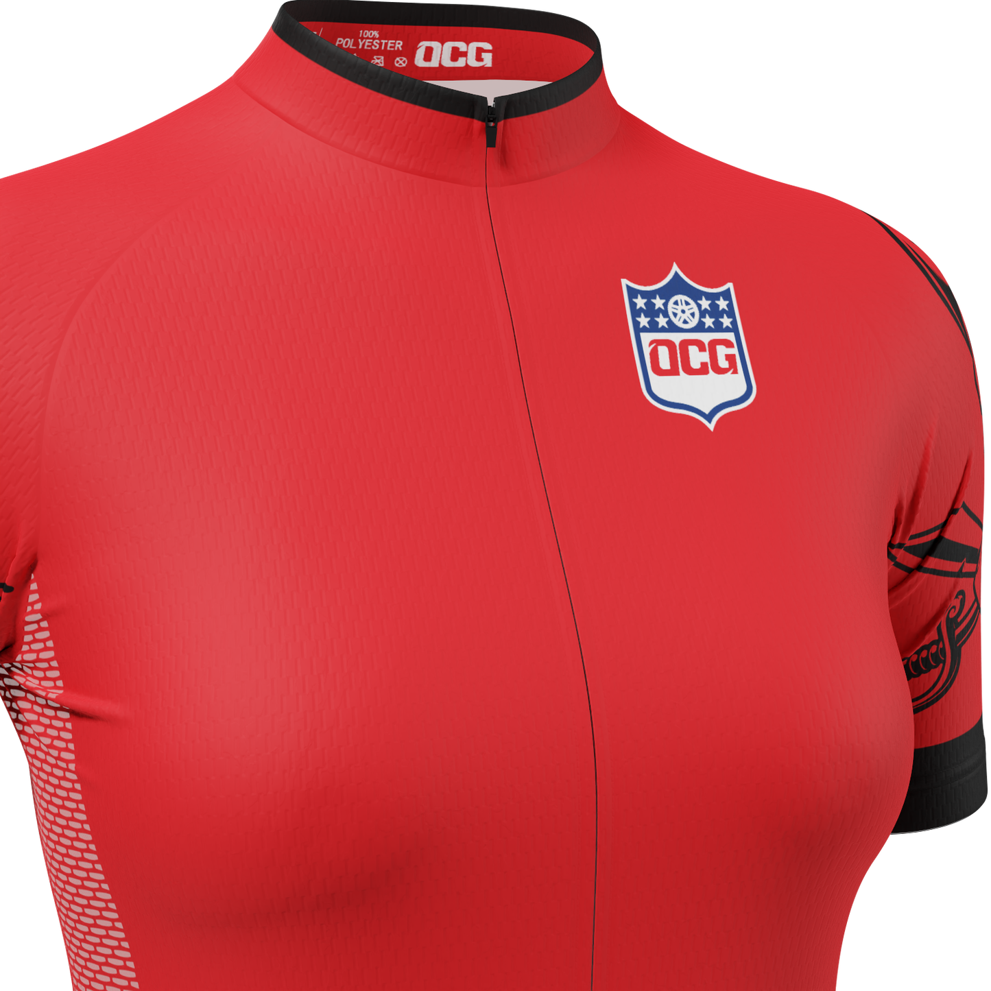 Women's Tampa Football Short Sleeve Cycling Jersey
