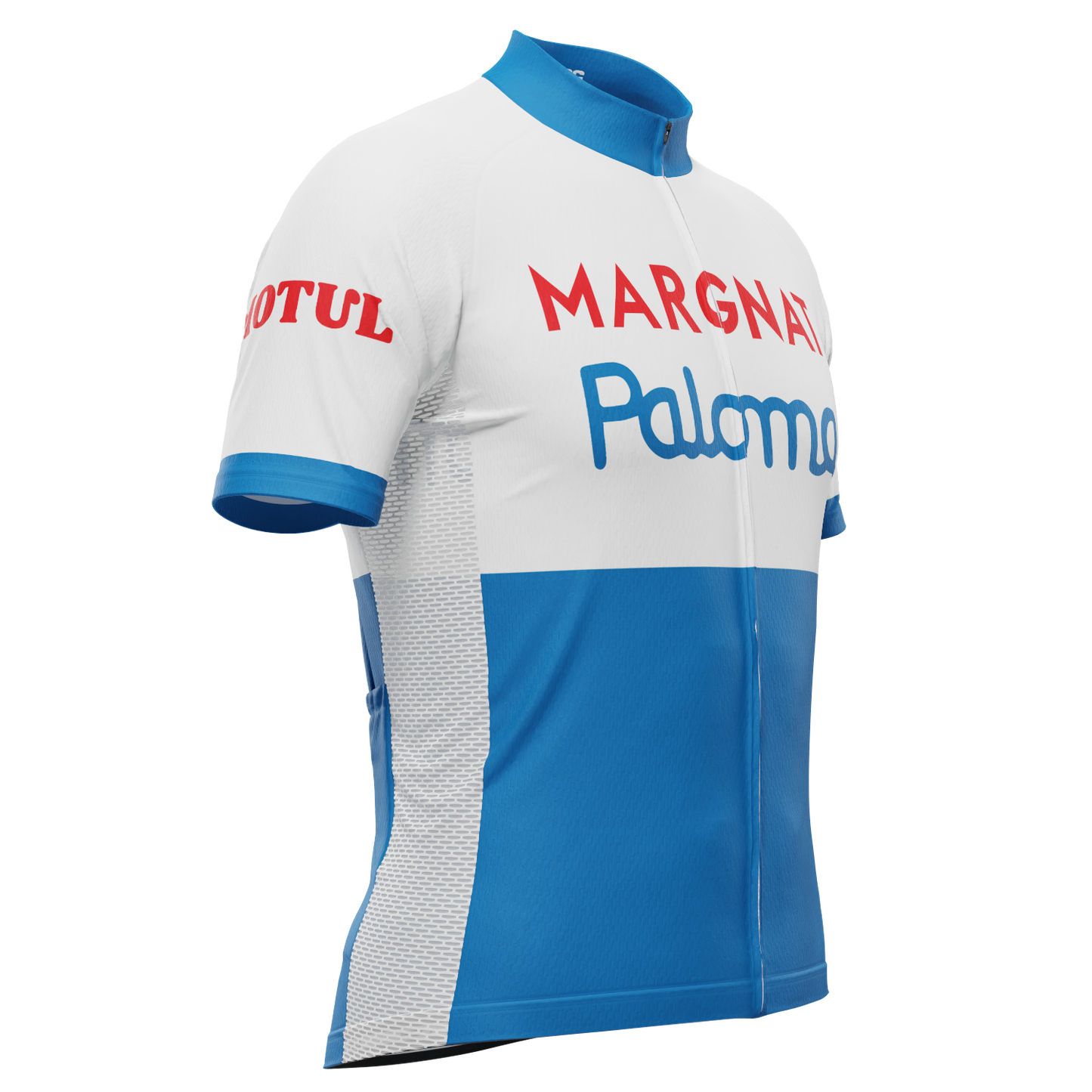 Men's Retro 1962 Team Margnat Paloma Short Sleeve Cycling Jersey