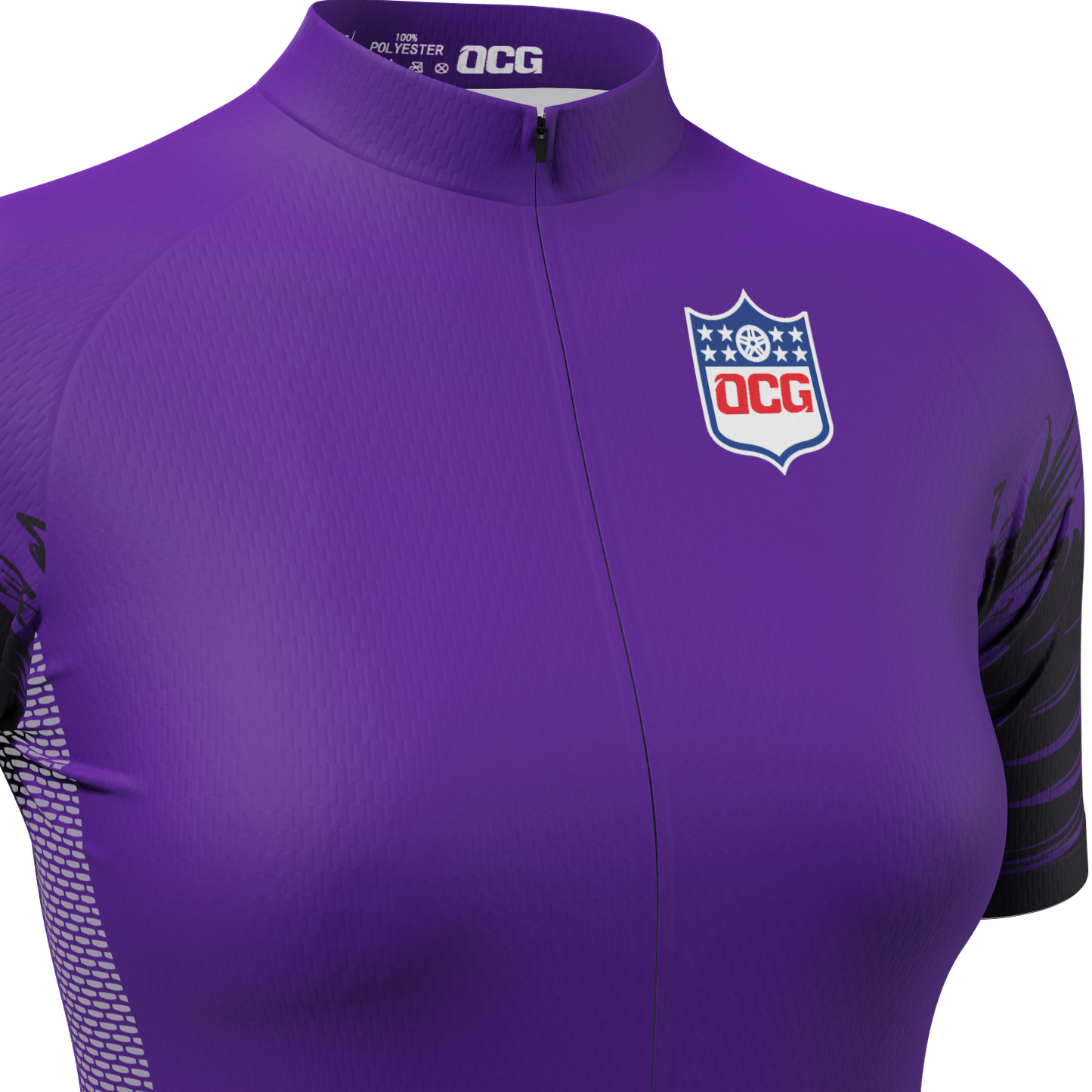 Women's Baltimore Football Short Sleeve Cycling Jersey