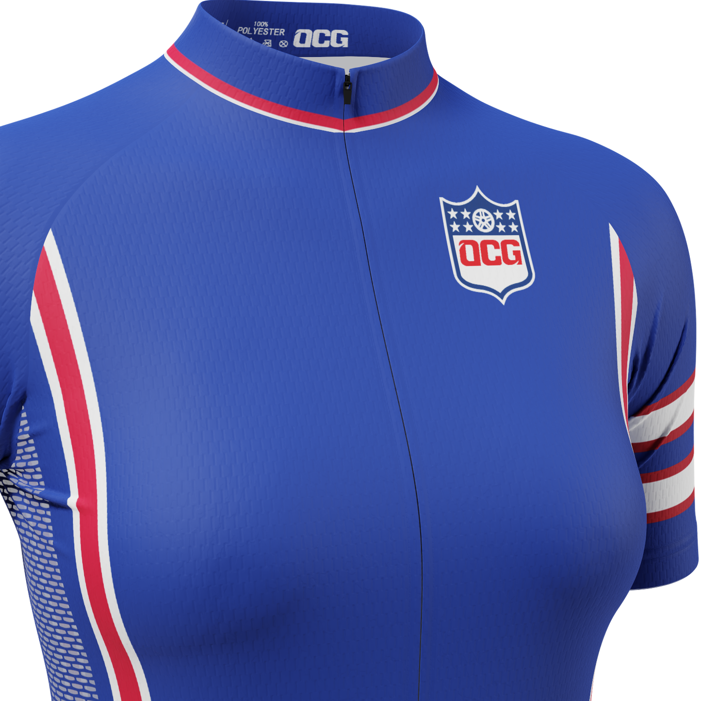 Women's Buffalo Football Short Sleeve Cycling Jersey