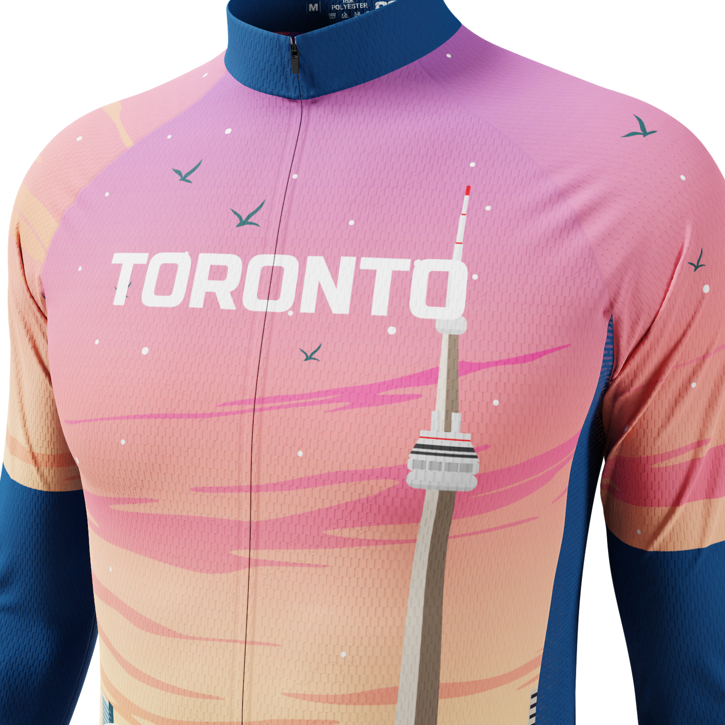 Men's Around The World - Toronto Long Sleeve Cycling Jersey