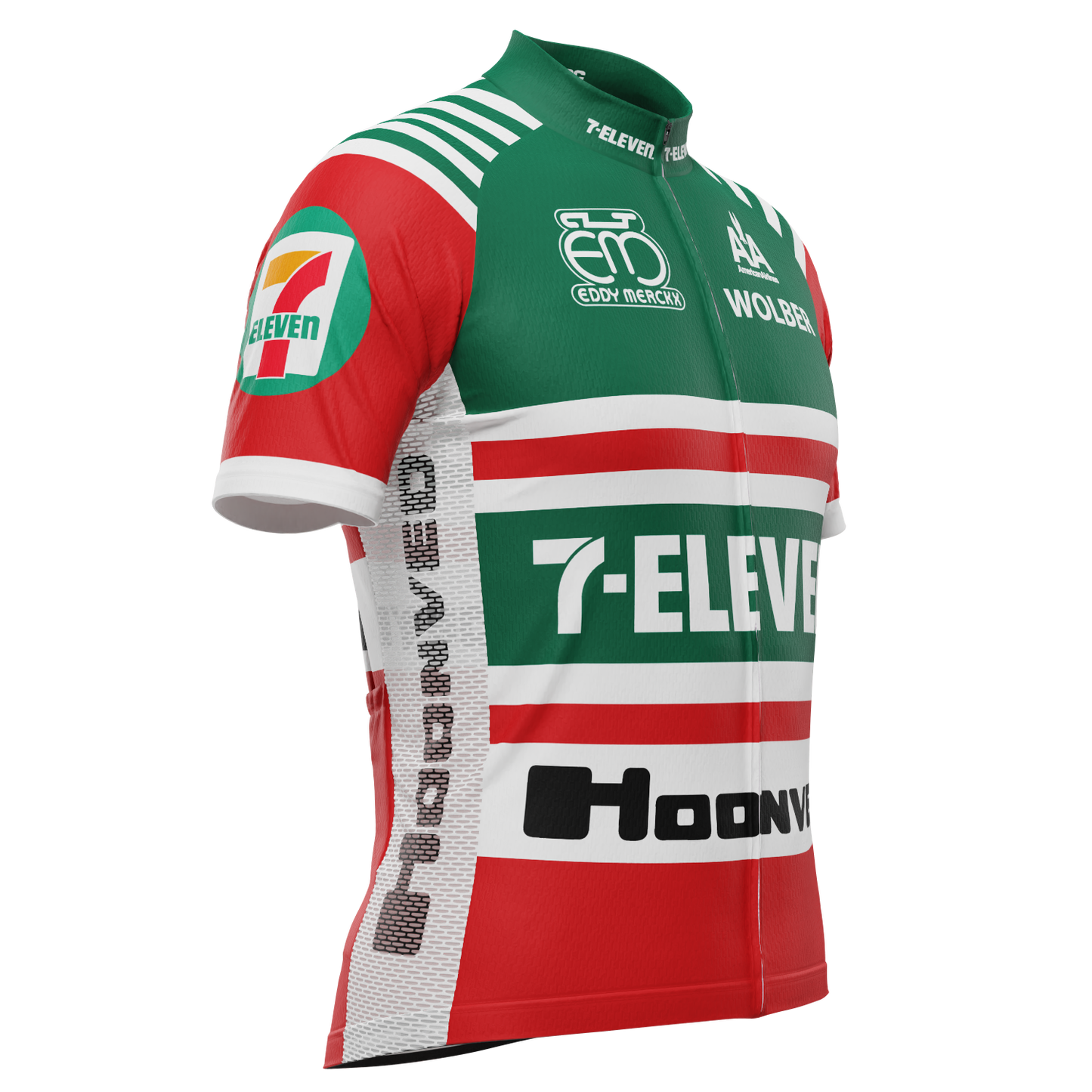 Men's Seven El Team Retro Short Sleeve Cycling Jersey