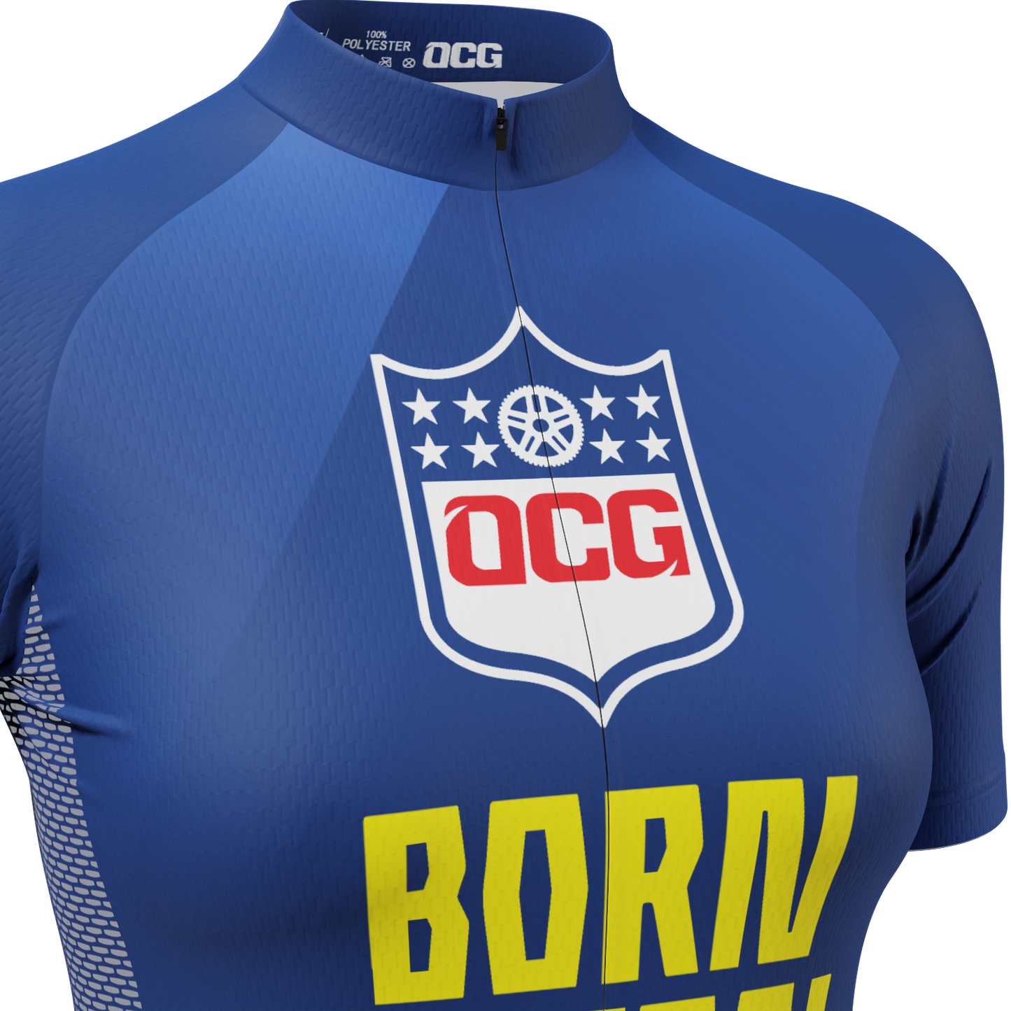 Women's Born To Pedal Short Sleeve Cycling Jersey