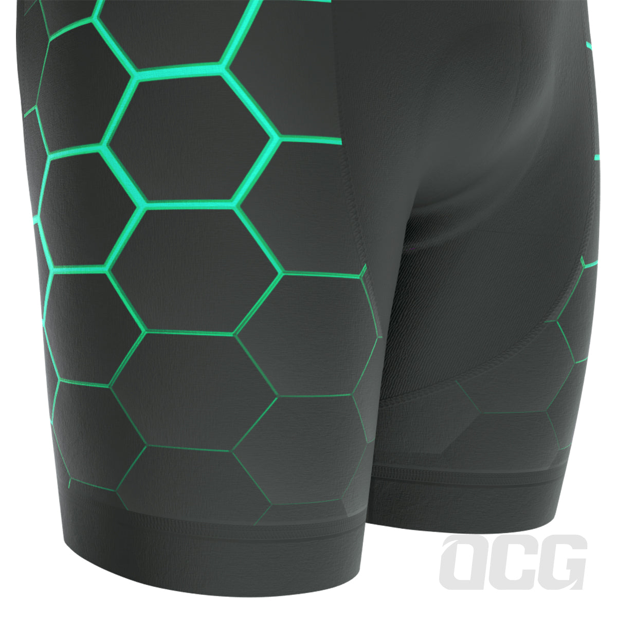 Men's Radioactive Gel Padded Cycling Bib