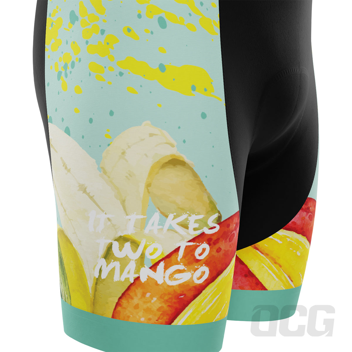 Men's It Takes Two To Mango Gel Padded Cycling Bib