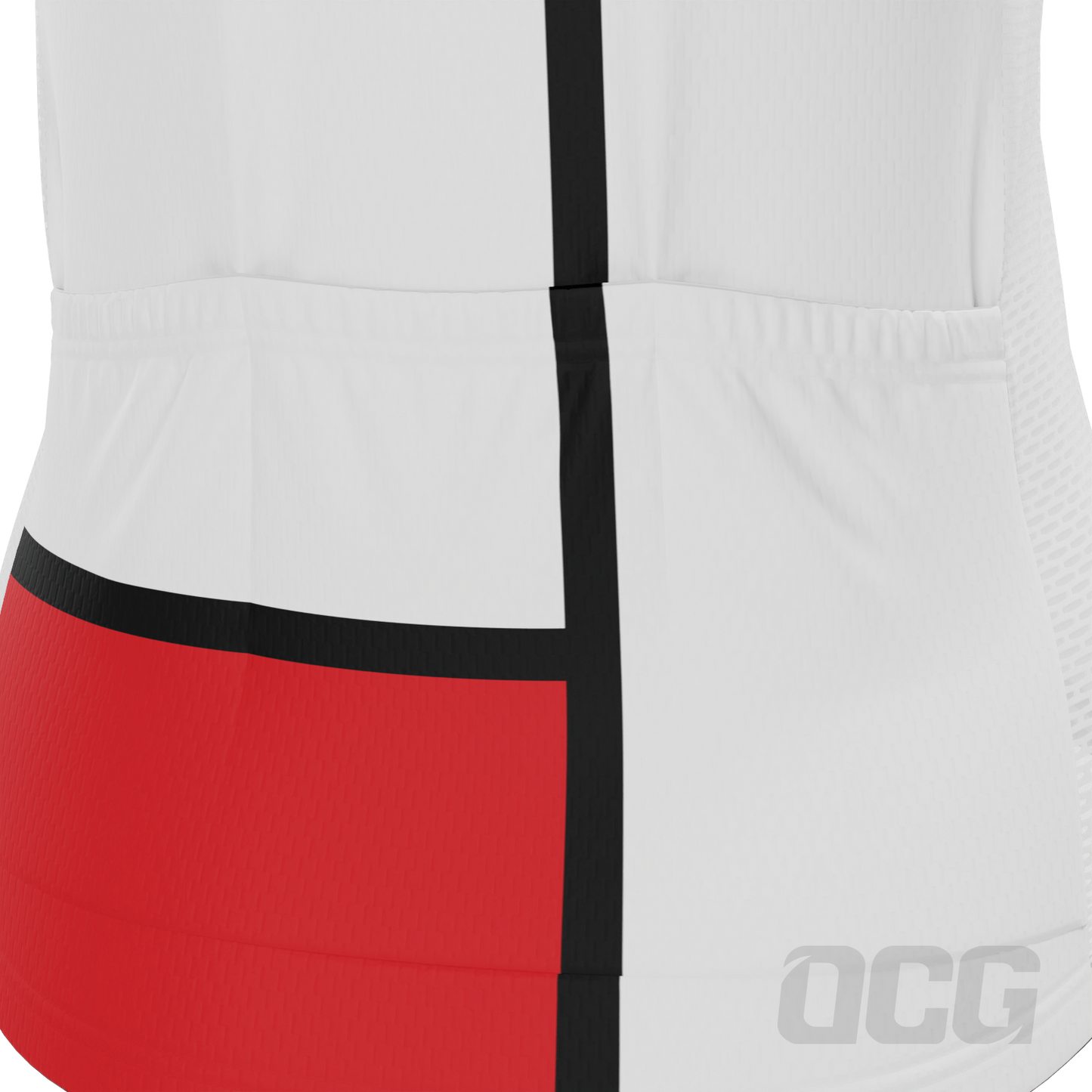 Women's La Vie Claire in Red Custom Short Sleeve Cycling Jersey