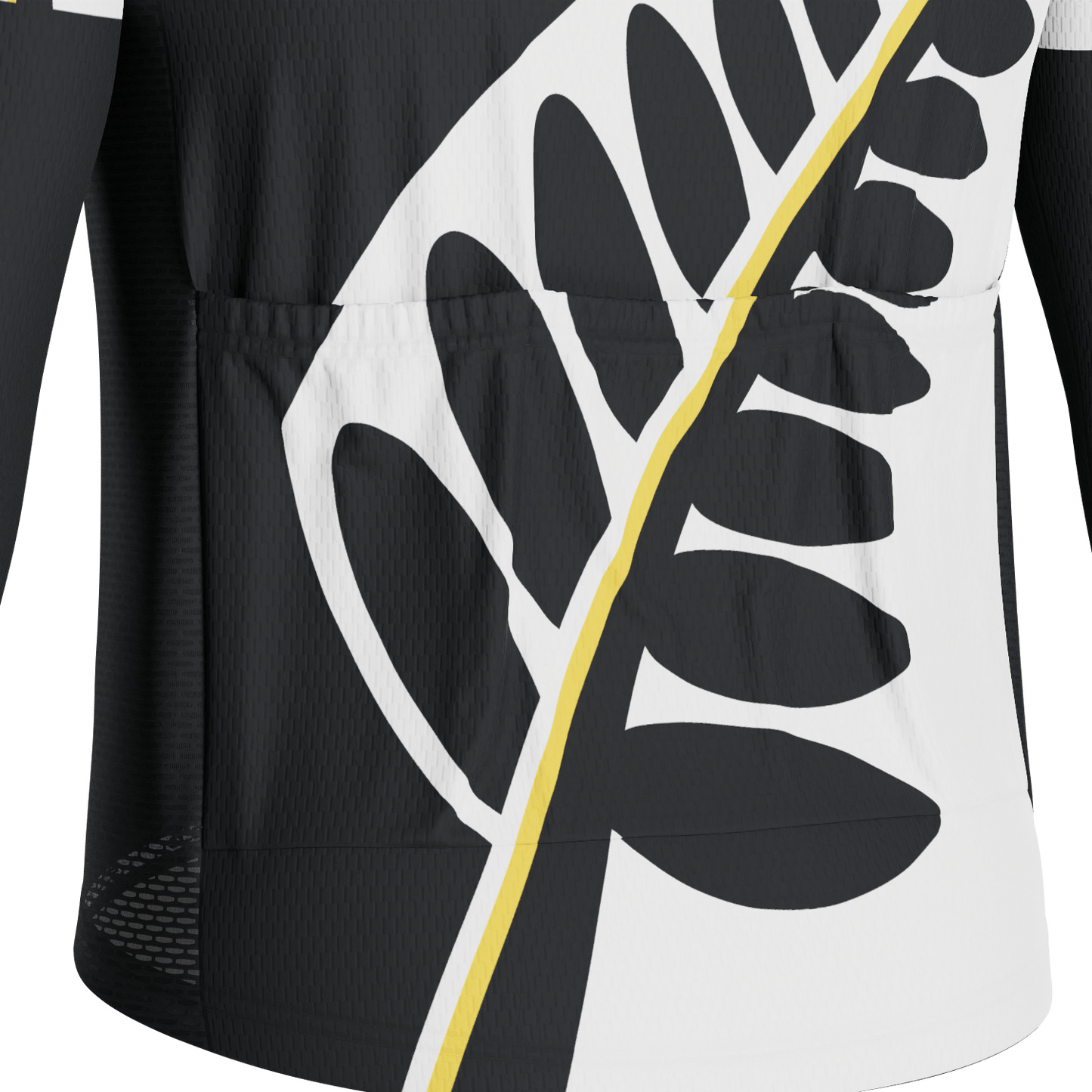 Men's New Zealand Silver Fern Long Sleeve Cycling Jersey