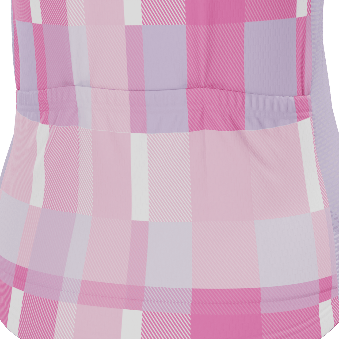 Women's Classic Tartan Short Sleeve Cycling Jersey