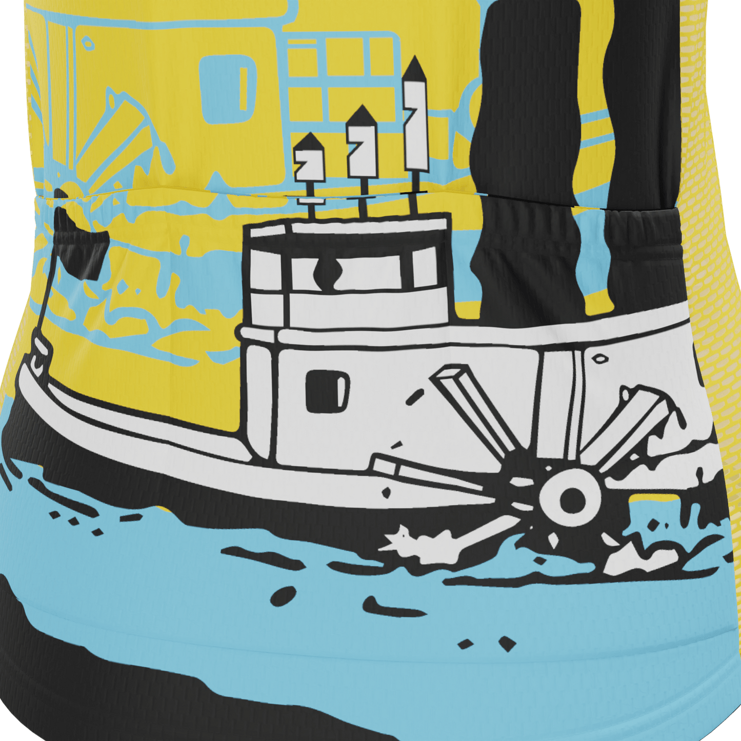 Women's Steamboat Willie-Addicted to Cycling Short Sleeve Cycling Jersey