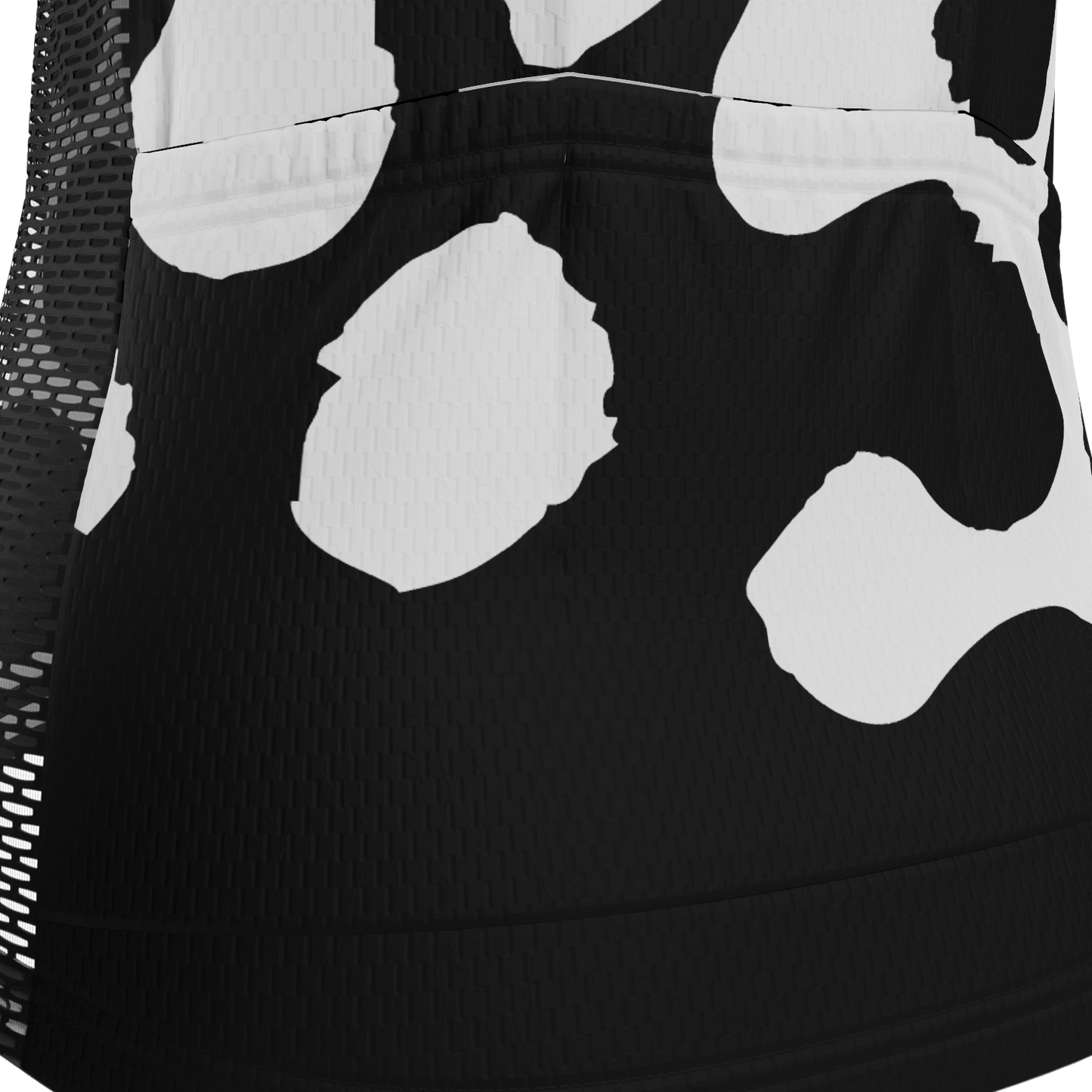 Women's Big Leopard Spots & Stripes Long Sleeve Cycling Jersey