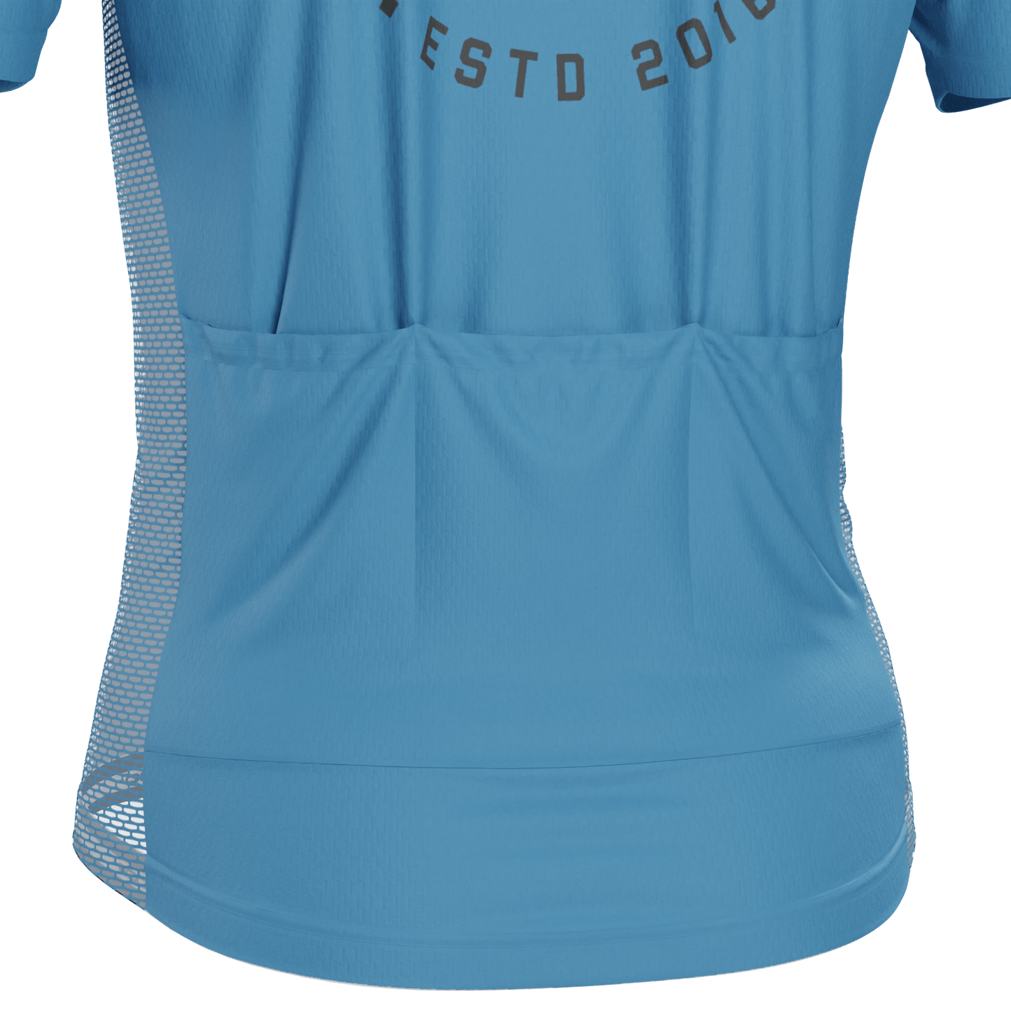 Men's URSC Blue & Black Short Sleeve Cycling Jersey