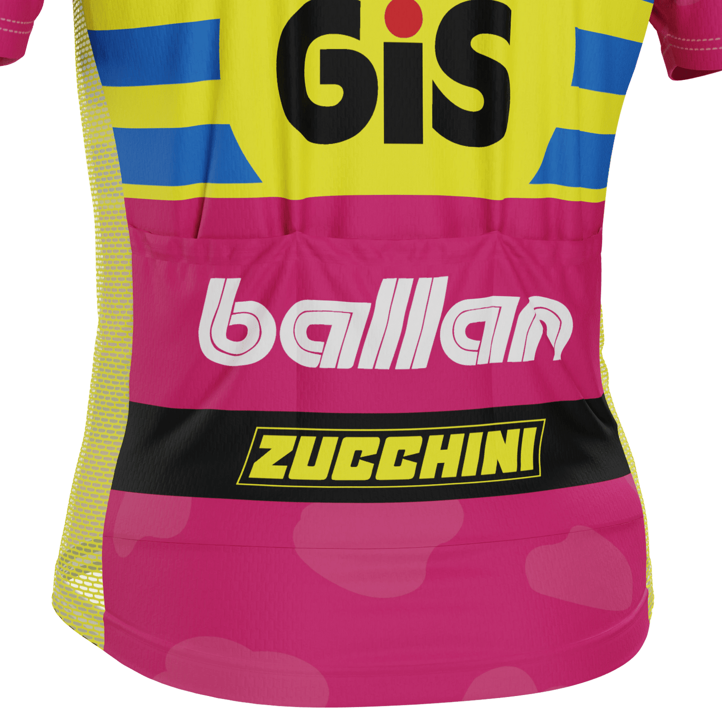 Men's Retro Ice Cream Short Sleeve Cycling Jersey