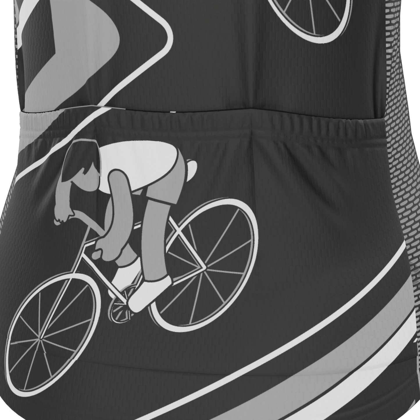 Women's I am Not Here To Win Races Short Sleeve Cycling Jersey