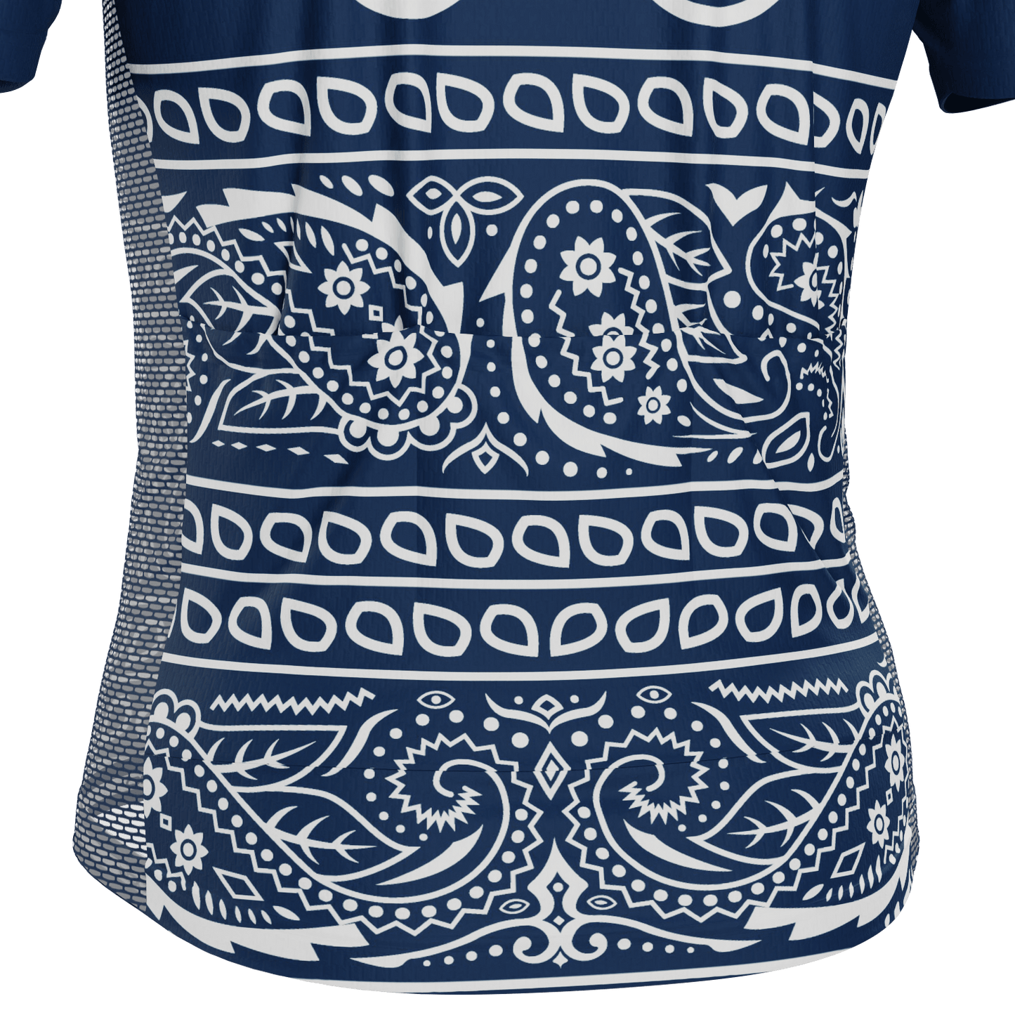 Men's Custom Bandana Style Design Short Sleeve Cycling Jersey