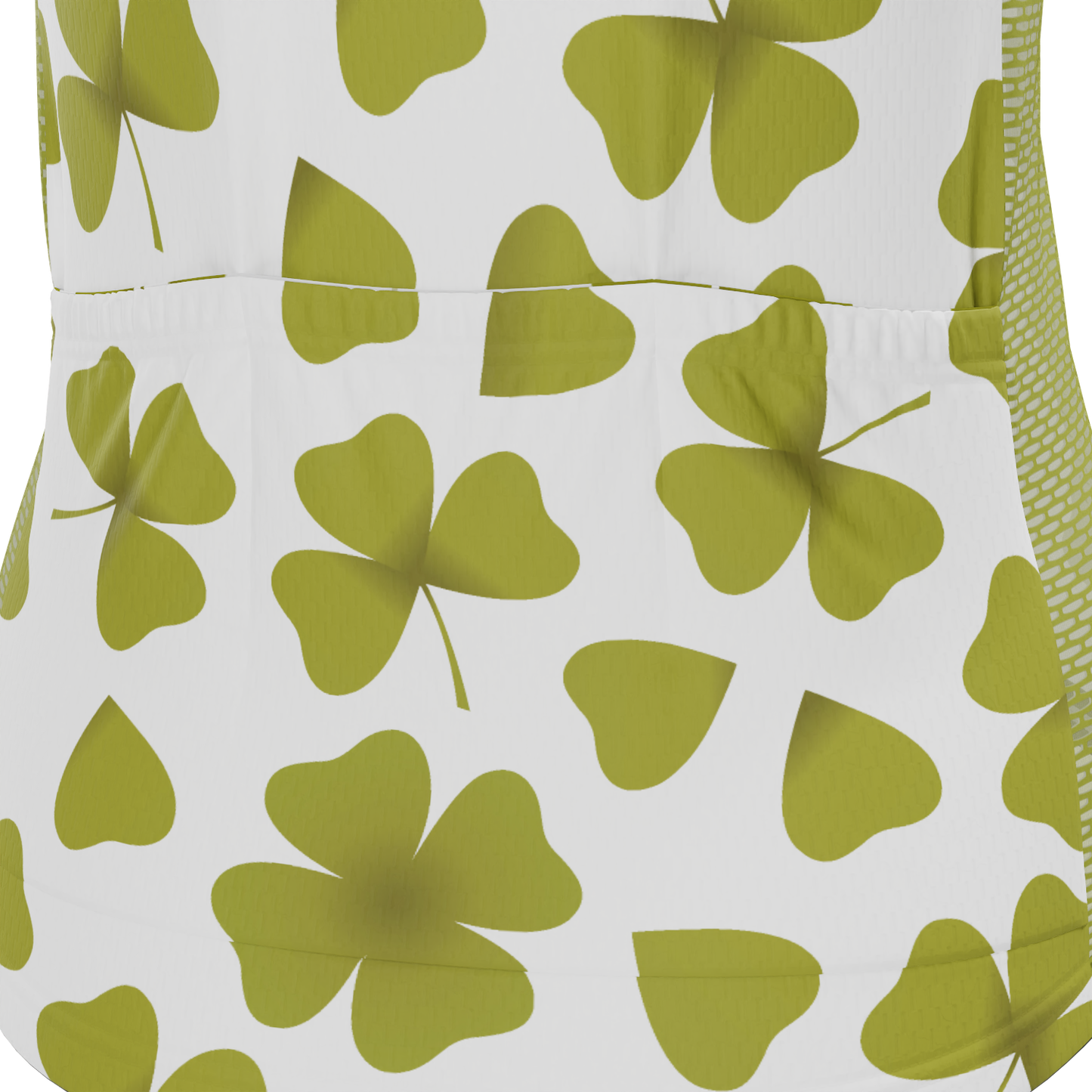 Women's Three Leaf Clover Short Sleeve Cycling Jersey