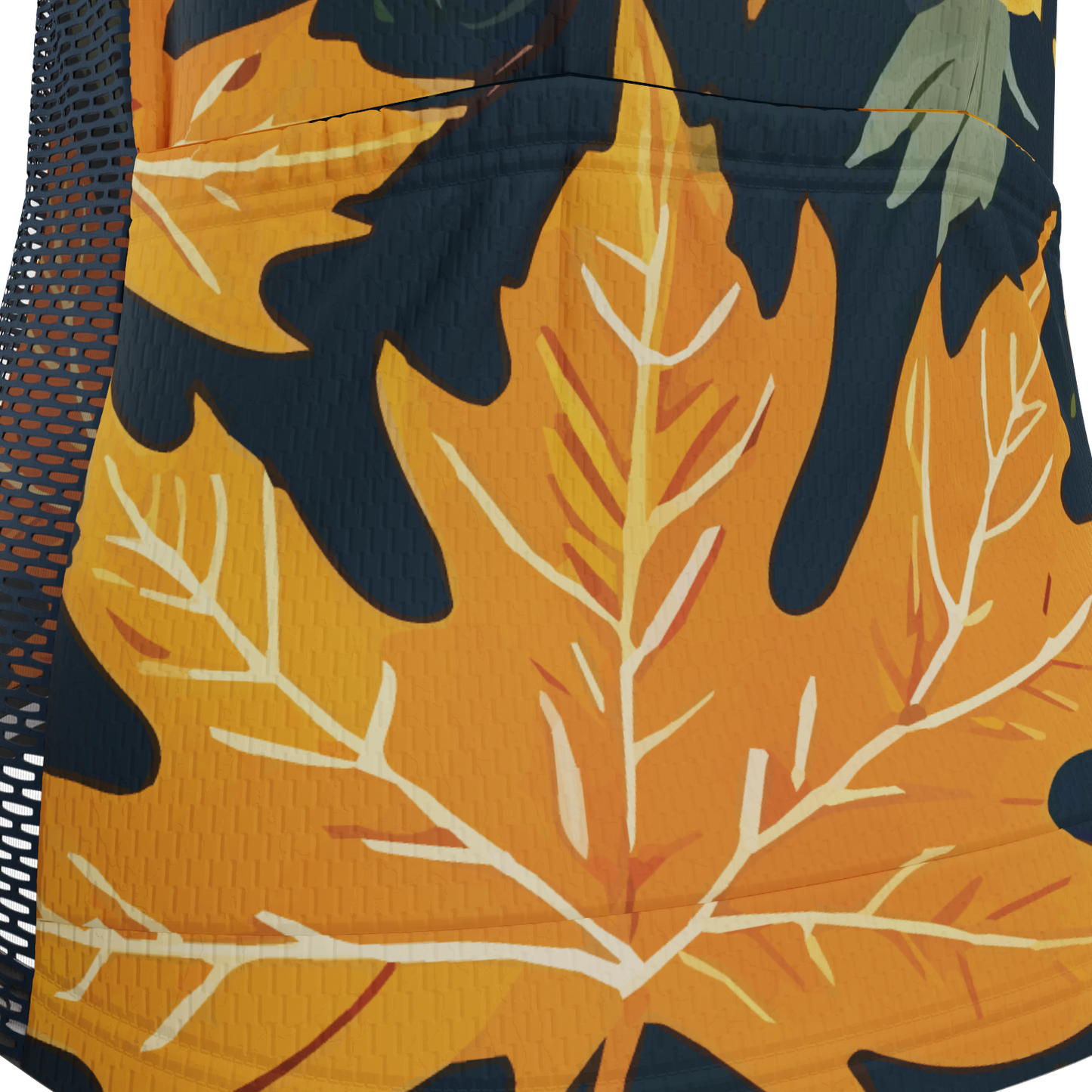 Women's Leaves in the Fall Long Sleeve Cycling Jersey