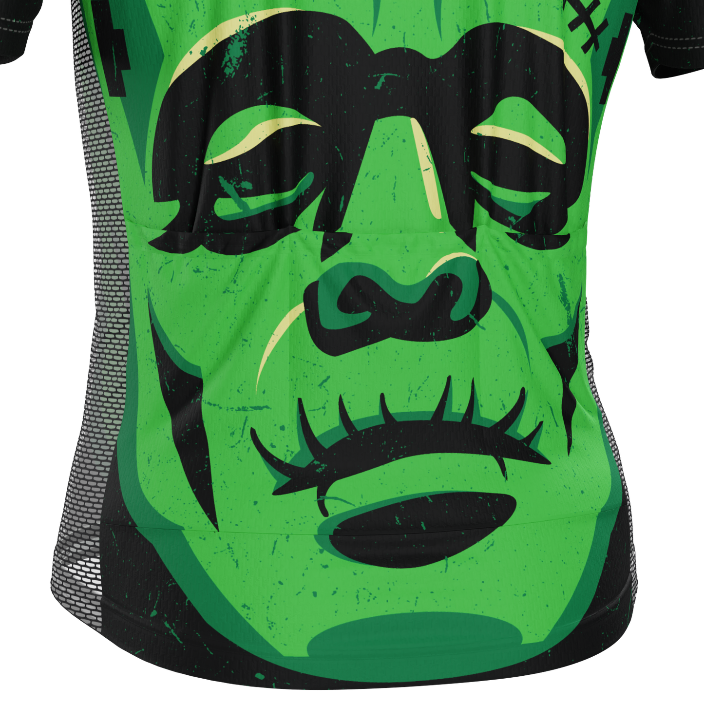 Men's Frankenstein On Wheels Short Sleeve Cycling Jersey