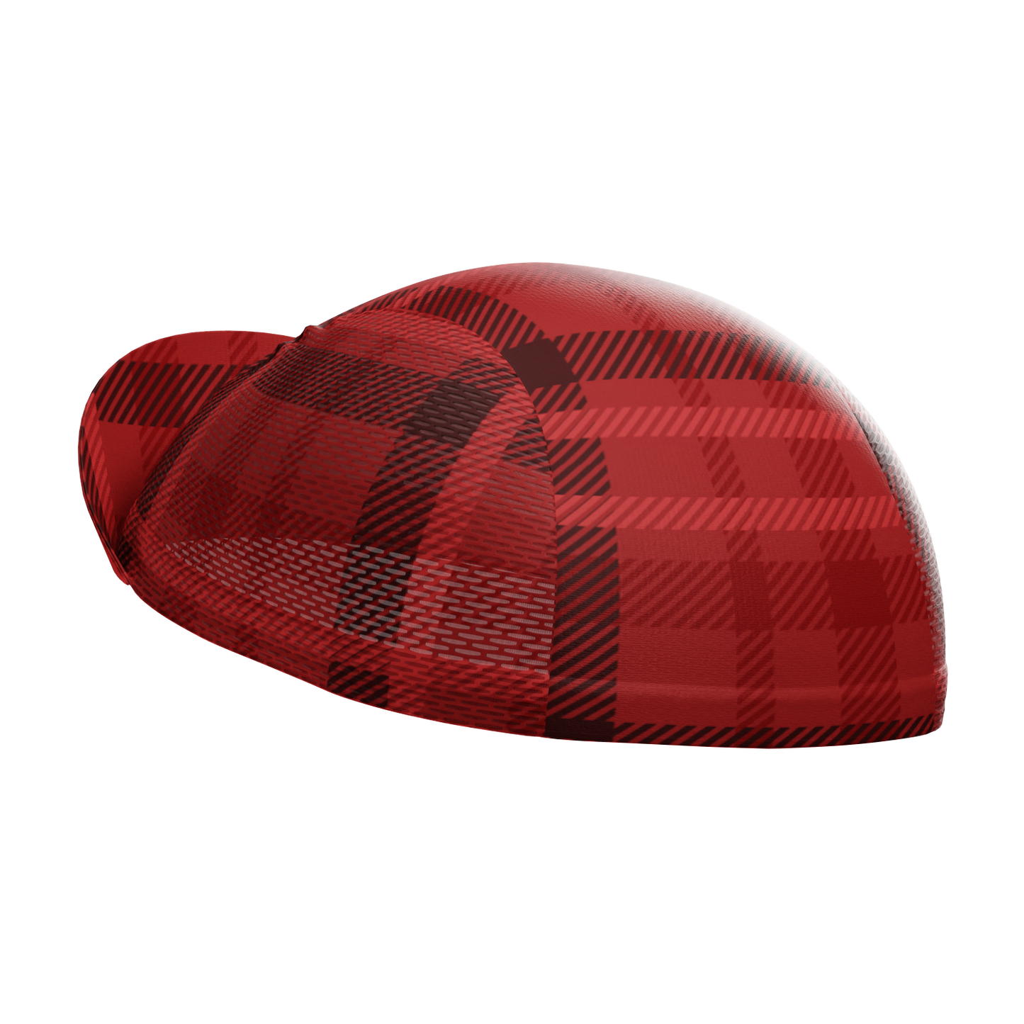 Unisex Plaid Tartan Pattern Quick Dry Cycling Cap