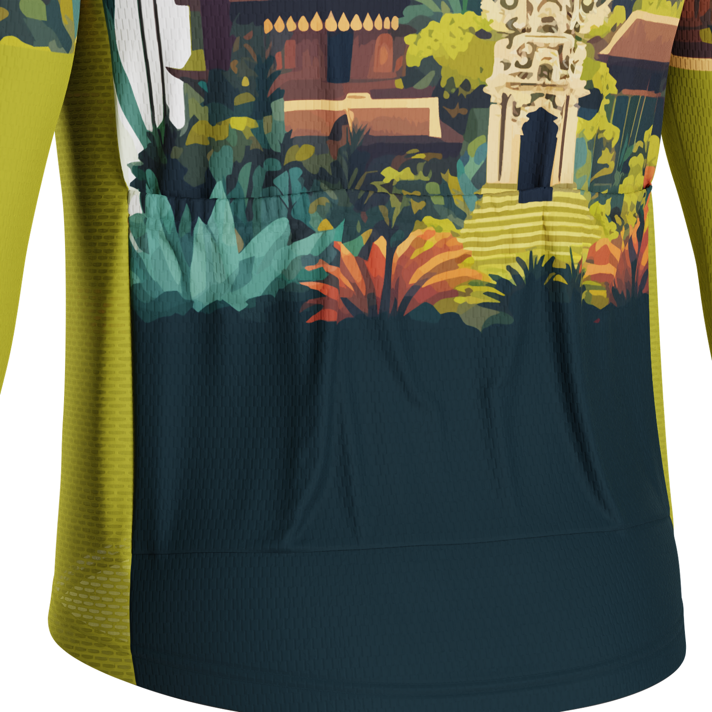 Men's Around The World - Bali Long Sleeve Cycling Jersey