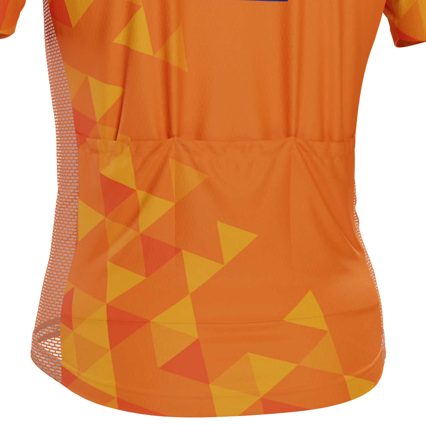 Men's Netherlands Soccer Short Sleeve Cycling Jersey