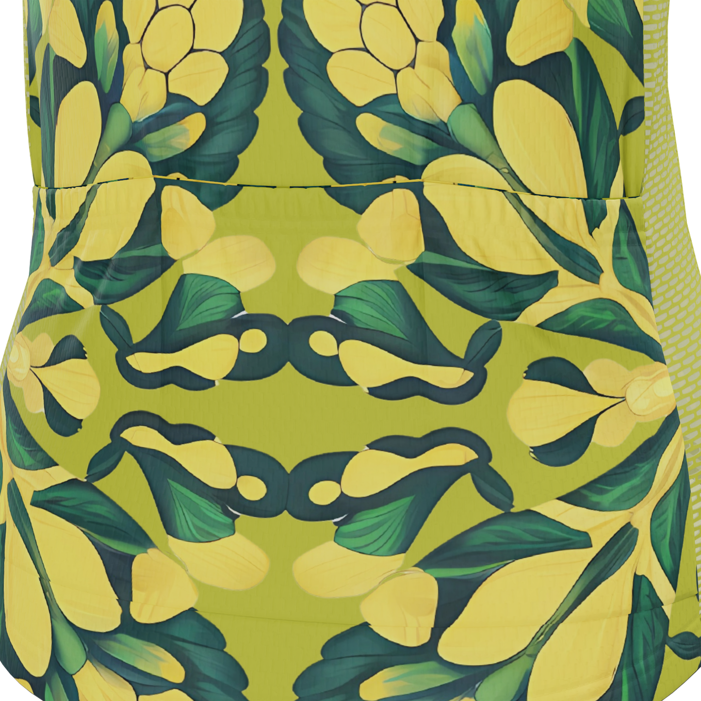 Women's The Golden Wattle Short Sleeve Cycling Jersey