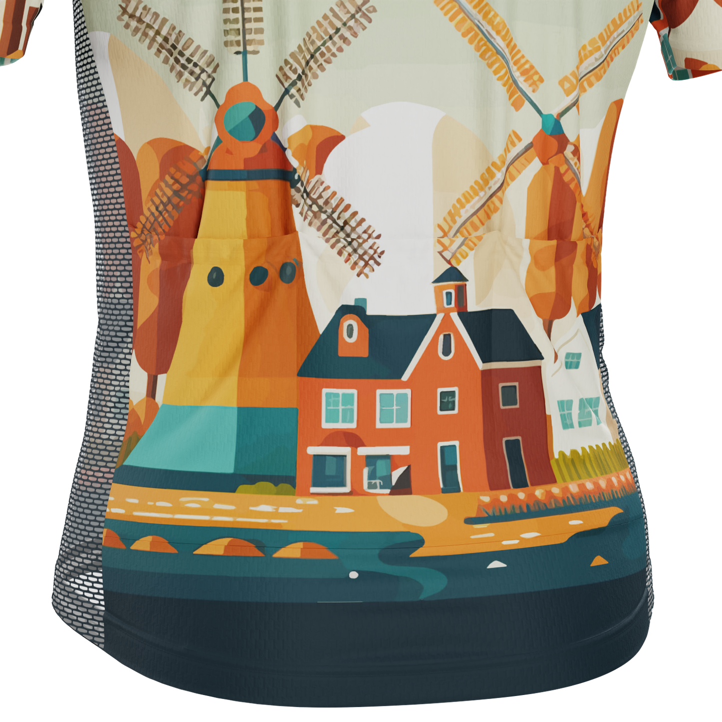 Men's Around The World - Amsterdam Short Sleeve Cycling Jersey