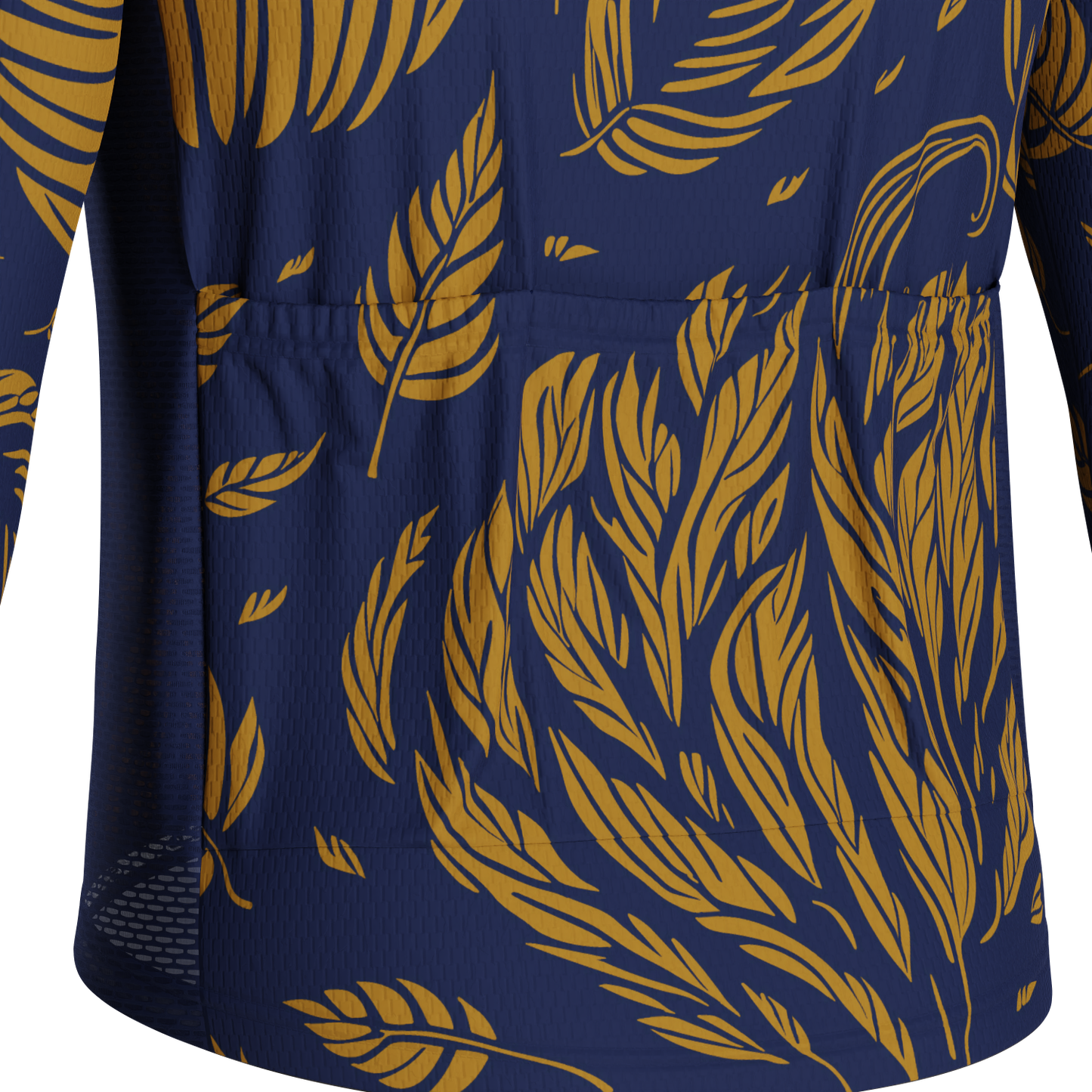 Men's Fall Pumpkins Long Sleeve Cycling Jersey