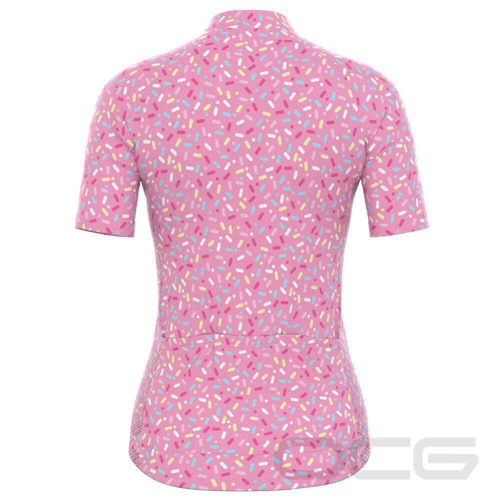 Women's Candy Makes Me Happy Short Sleeve Cycling Jersey