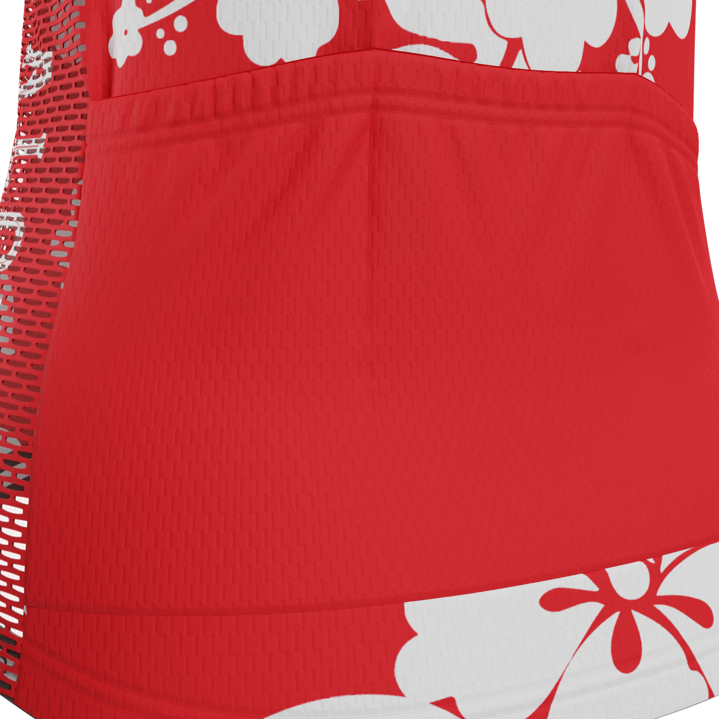 Women's Hawaiian Aloha Floral Long Sleeve Cycling Jersey