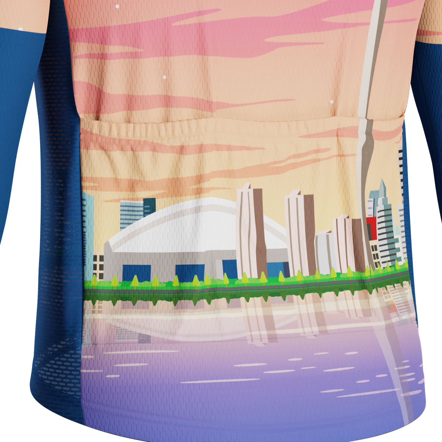 Men's Around The World - Toronto Long Sleeve Cycling Jersey
