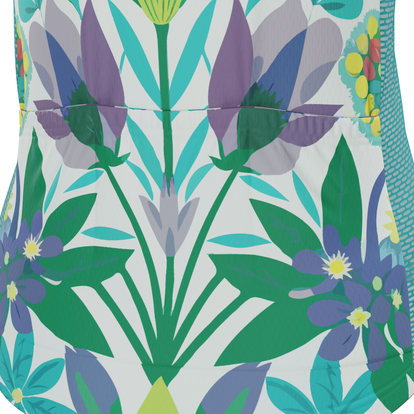 Women's Flowers From Down Under Short Sleeve Cycling Jersey