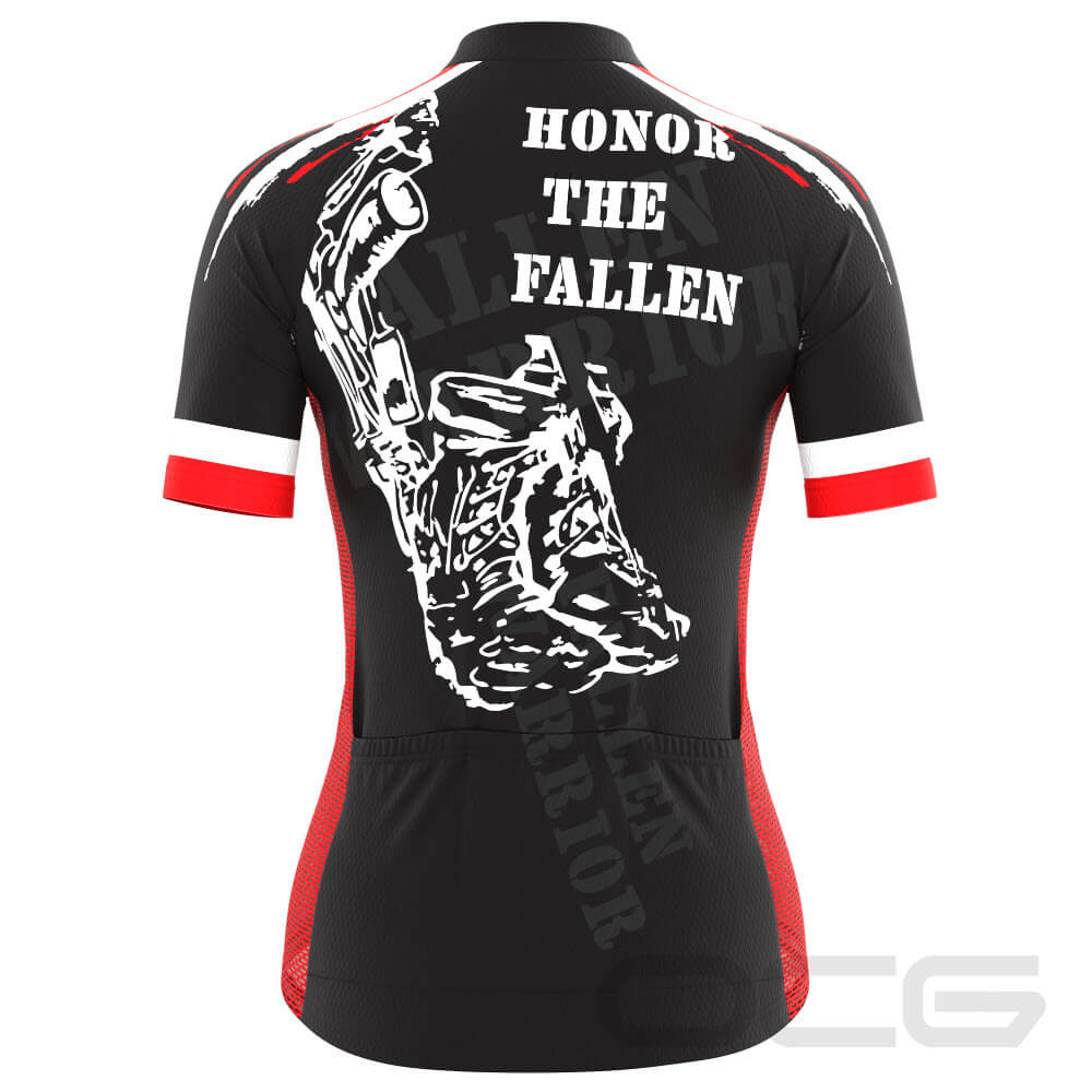 Women's Honor the Fallen Short Sleeve Cycling Jersey