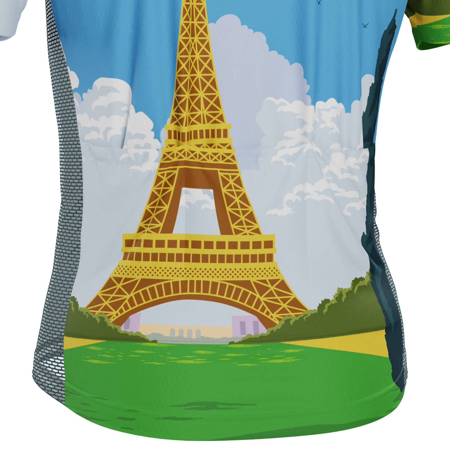 Men's Around The World - Paris Short Sleeve Cycling Jersey