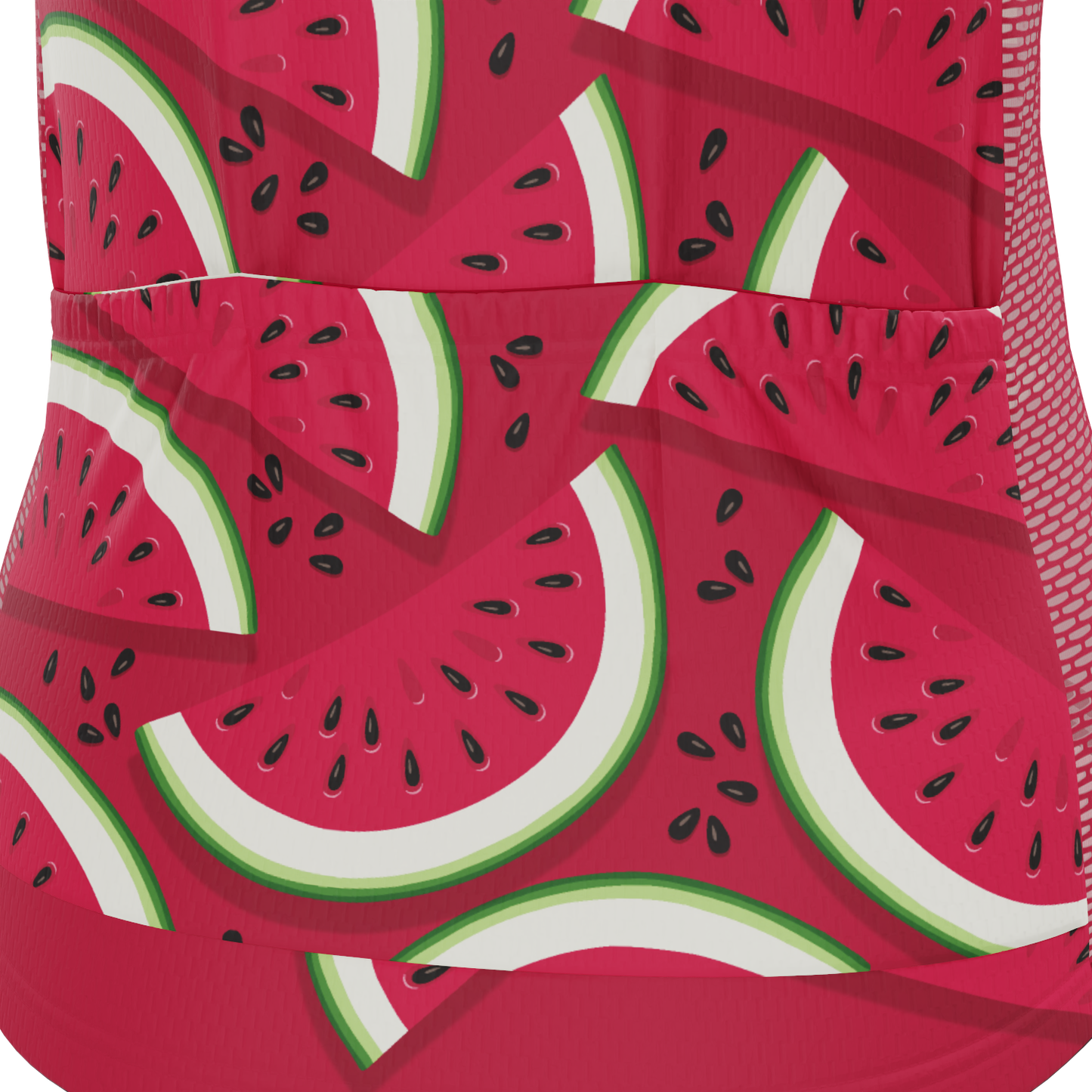 Women's Full Watermelon Fruity Short Sleeve Cycling Jersey