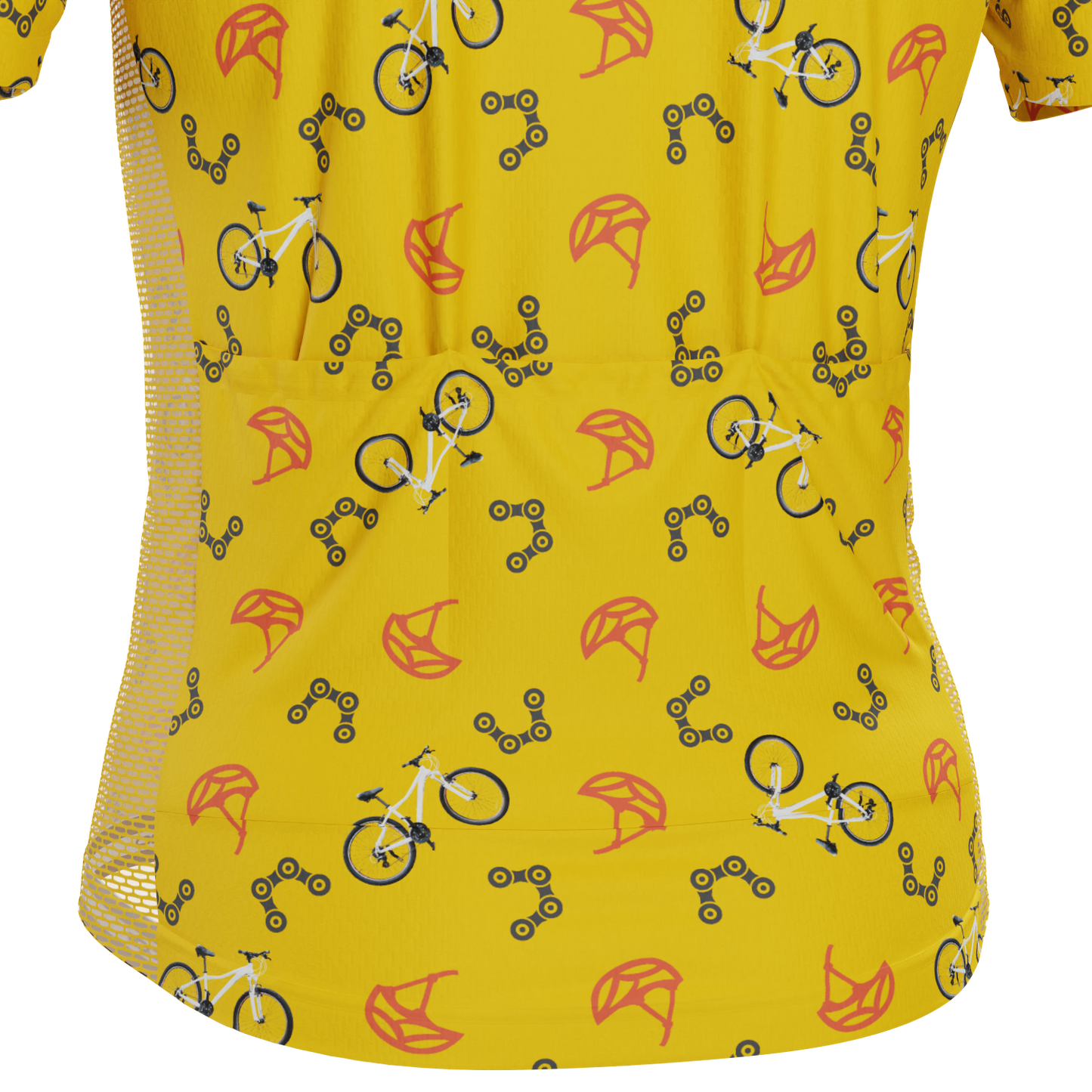 Men's Custom Bike & Helmets Design Personalized Short Sleeve Cycling Jersey