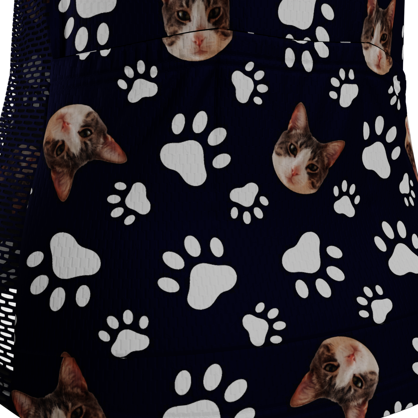 Women's Custom Pet Paws Design Personalized Long Sleeve Cycling Jersey