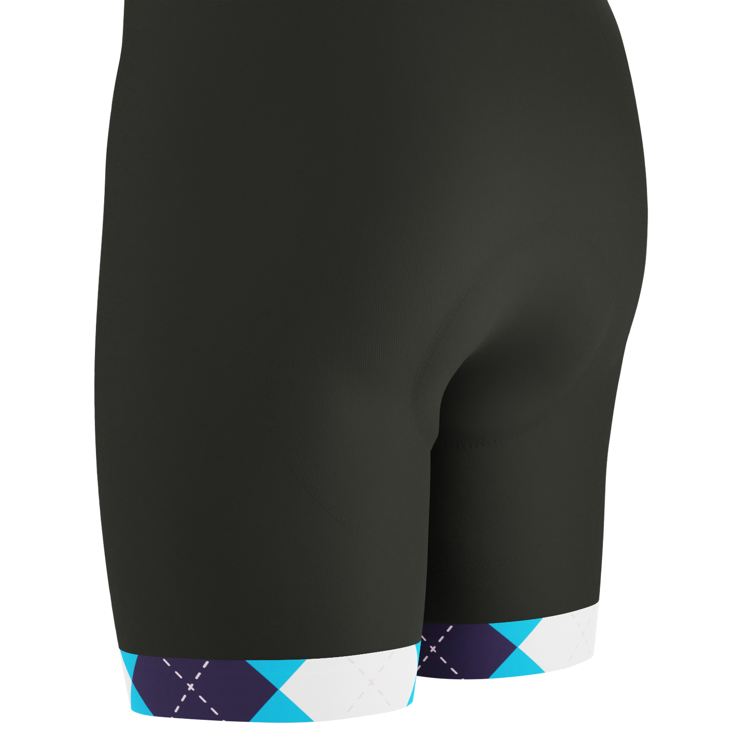 Men's Patchwork Gel Padded Cycling Bib