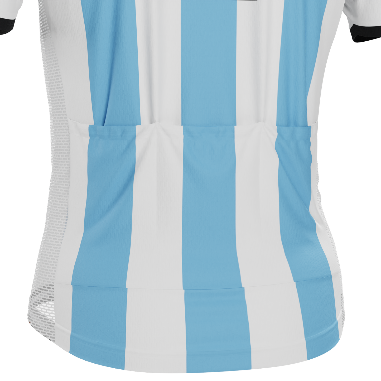 Men's Argentina Soccer Short Sleeve Cycling Jersey