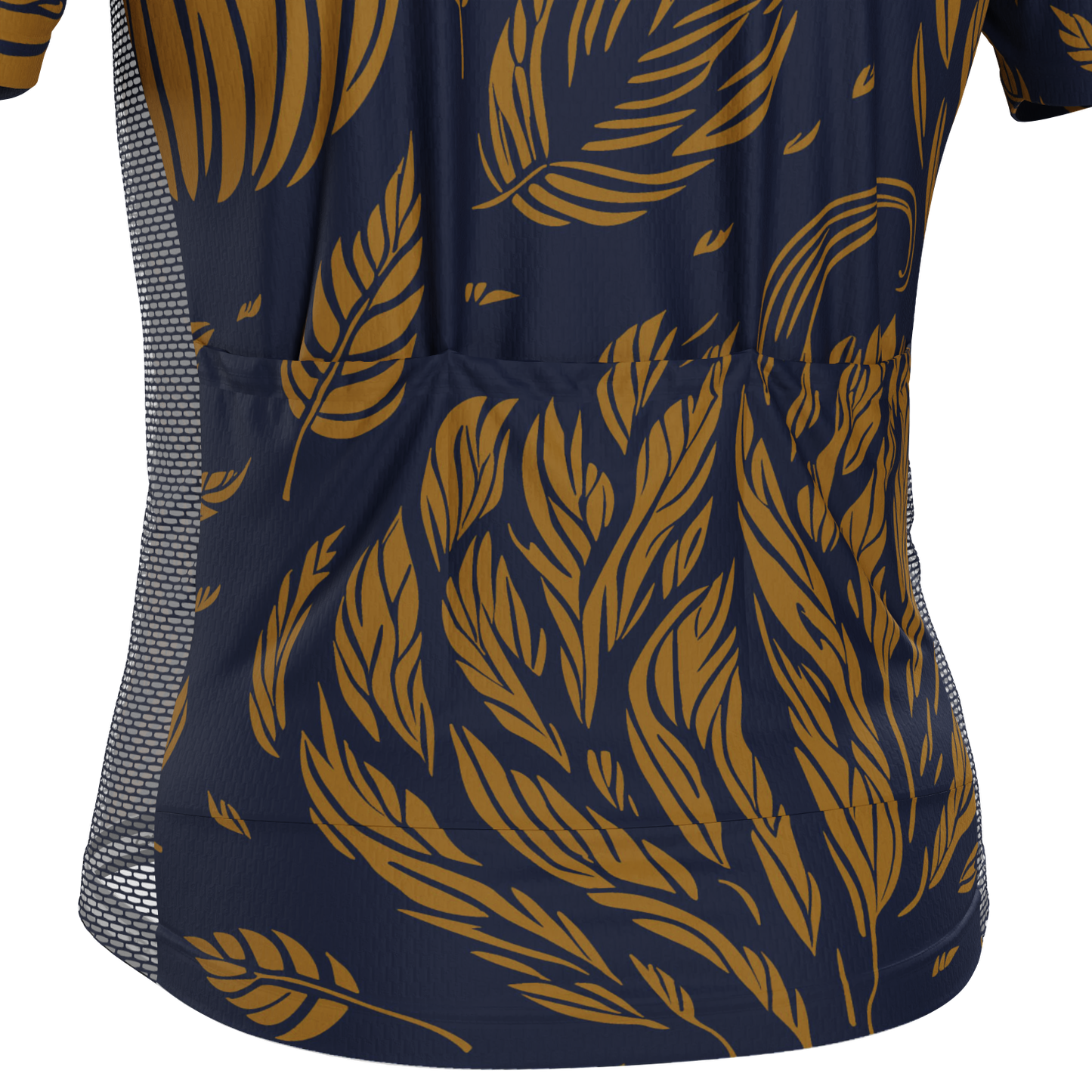 Men's Fall Pumpkins Short Sleeve Cycling Jersey