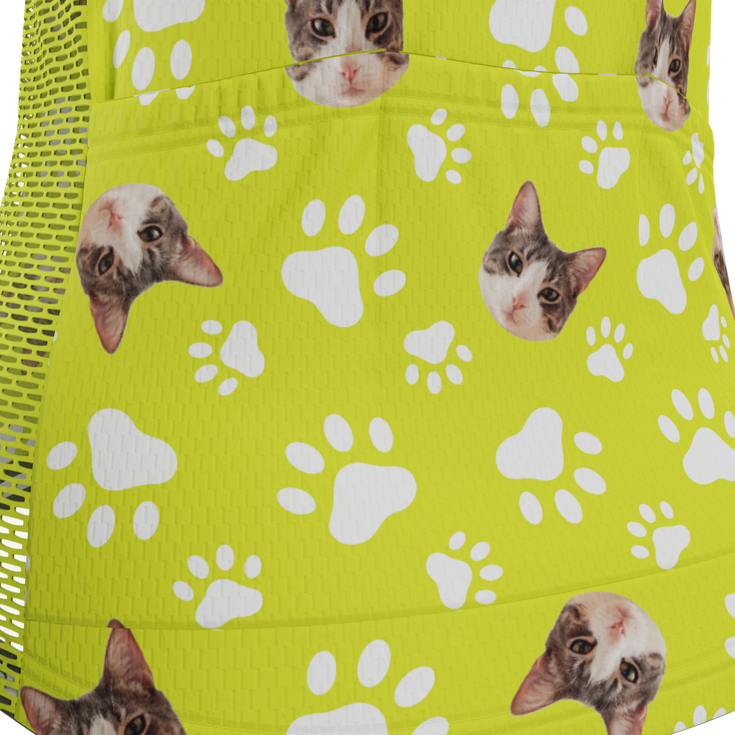 Women's Custom Pet Paws Design Personalized Long Sleeve Cycling Jersey