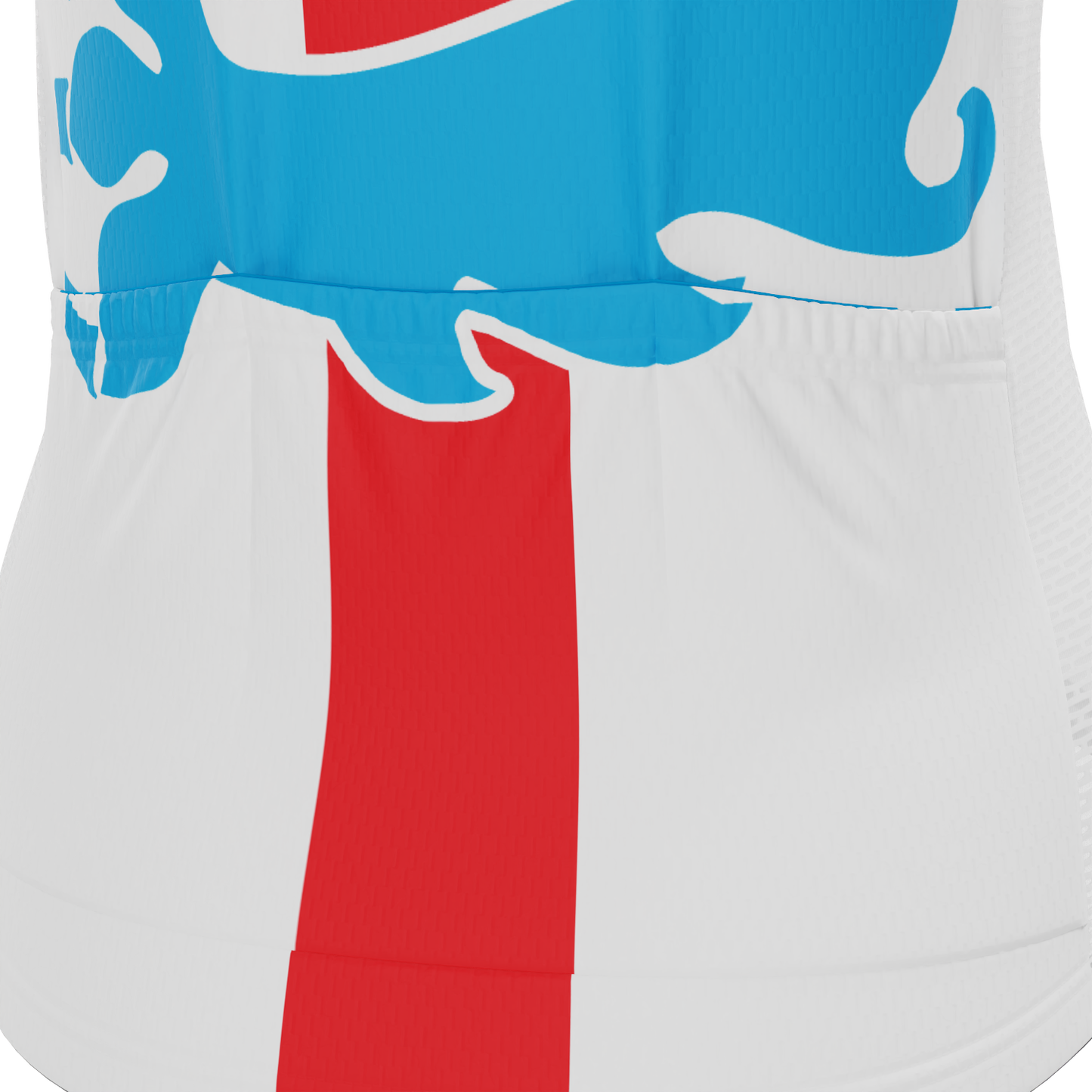 Women's Three Lions England National Flag Short Sleeve Cycling Jersey