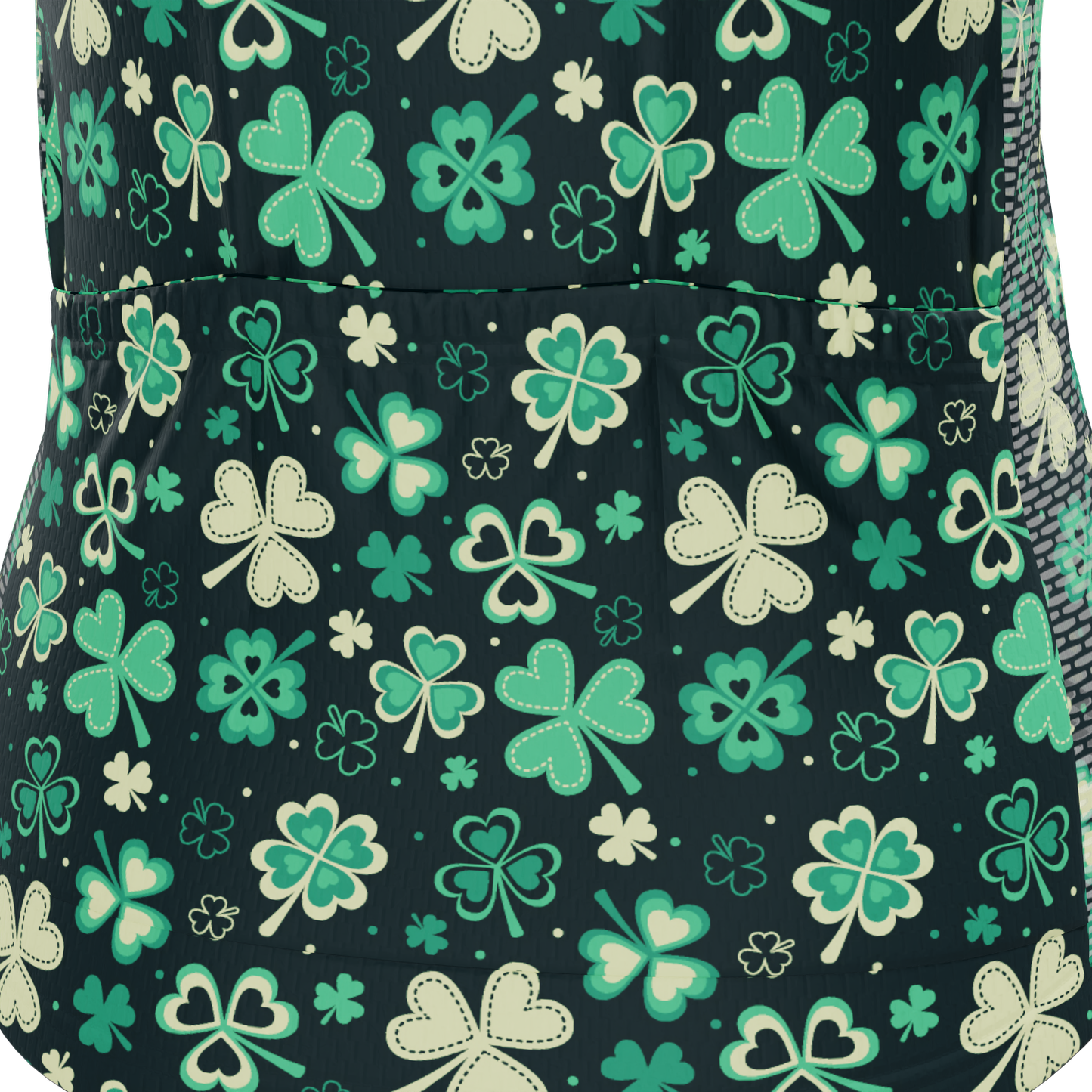 Women's Shamrocks & Clovers Short Sleeve Cycling Jersey